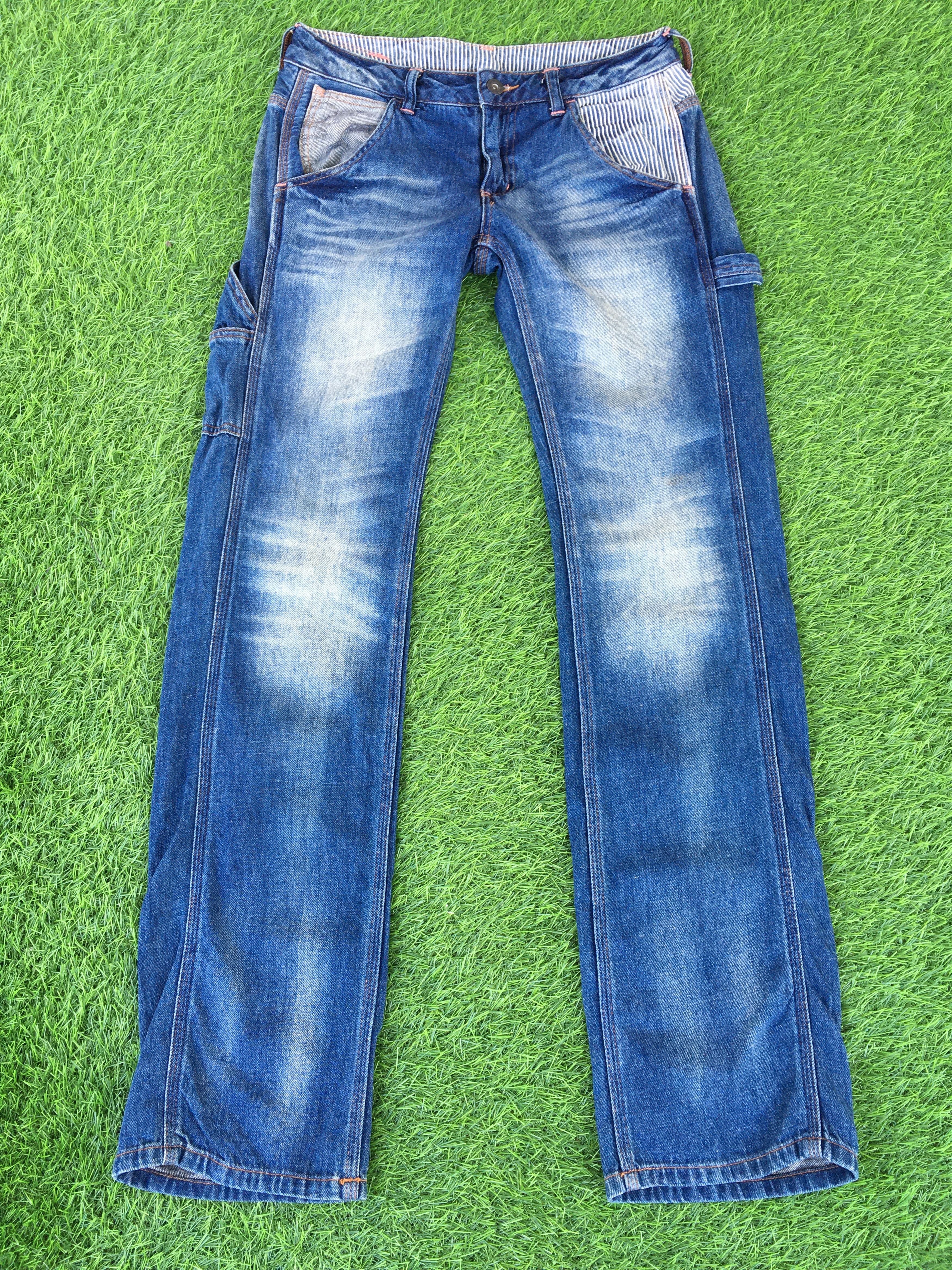 Japanese Brand × Jean Japanese Workwear Denim Pants D-1058 Size 26" / US 2 / IT 38 - 2 Thumbnail