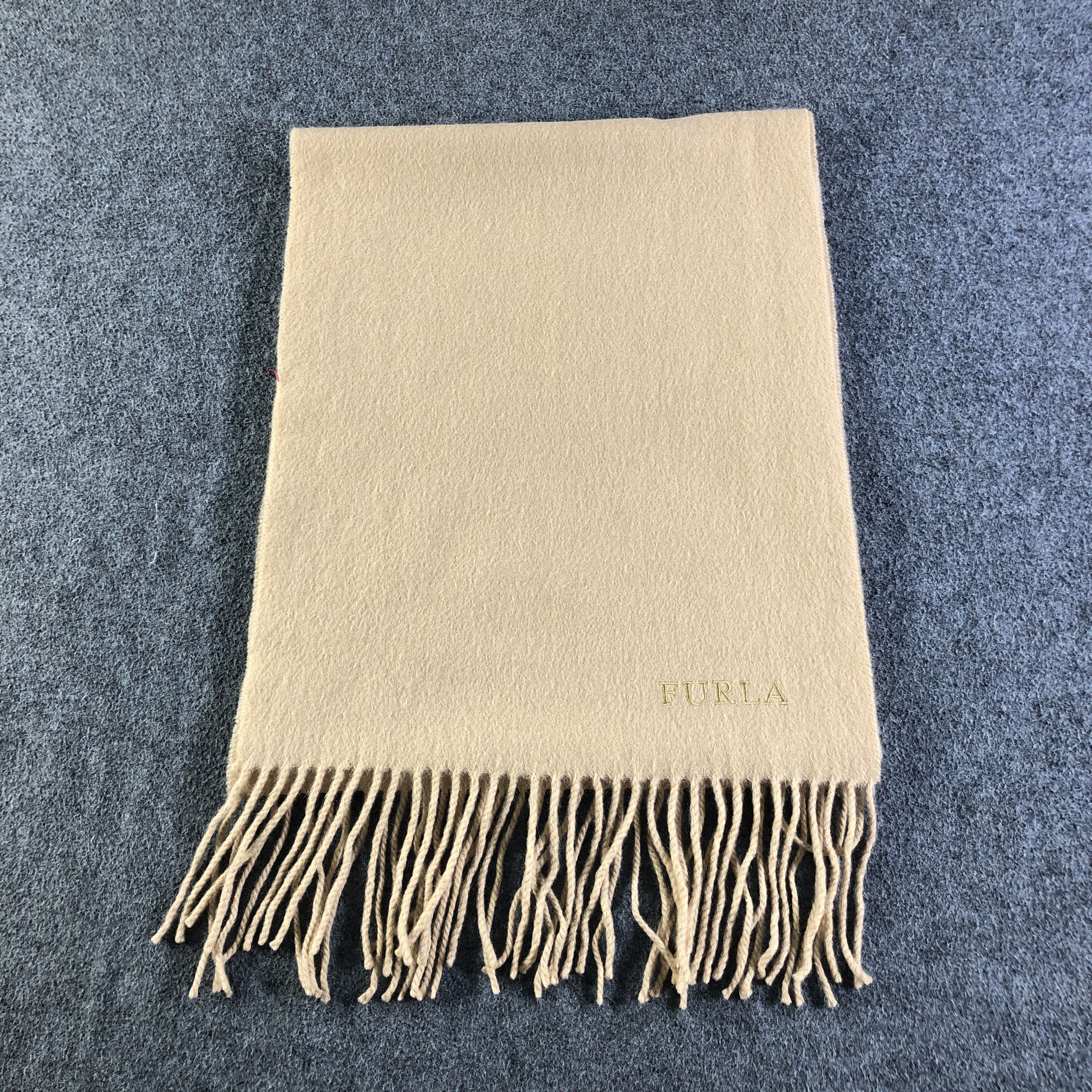 Furla Furla Cashmere Scarf Muffler Neckwear V2767 Size ONE SIZE - 2 Thumbnail
