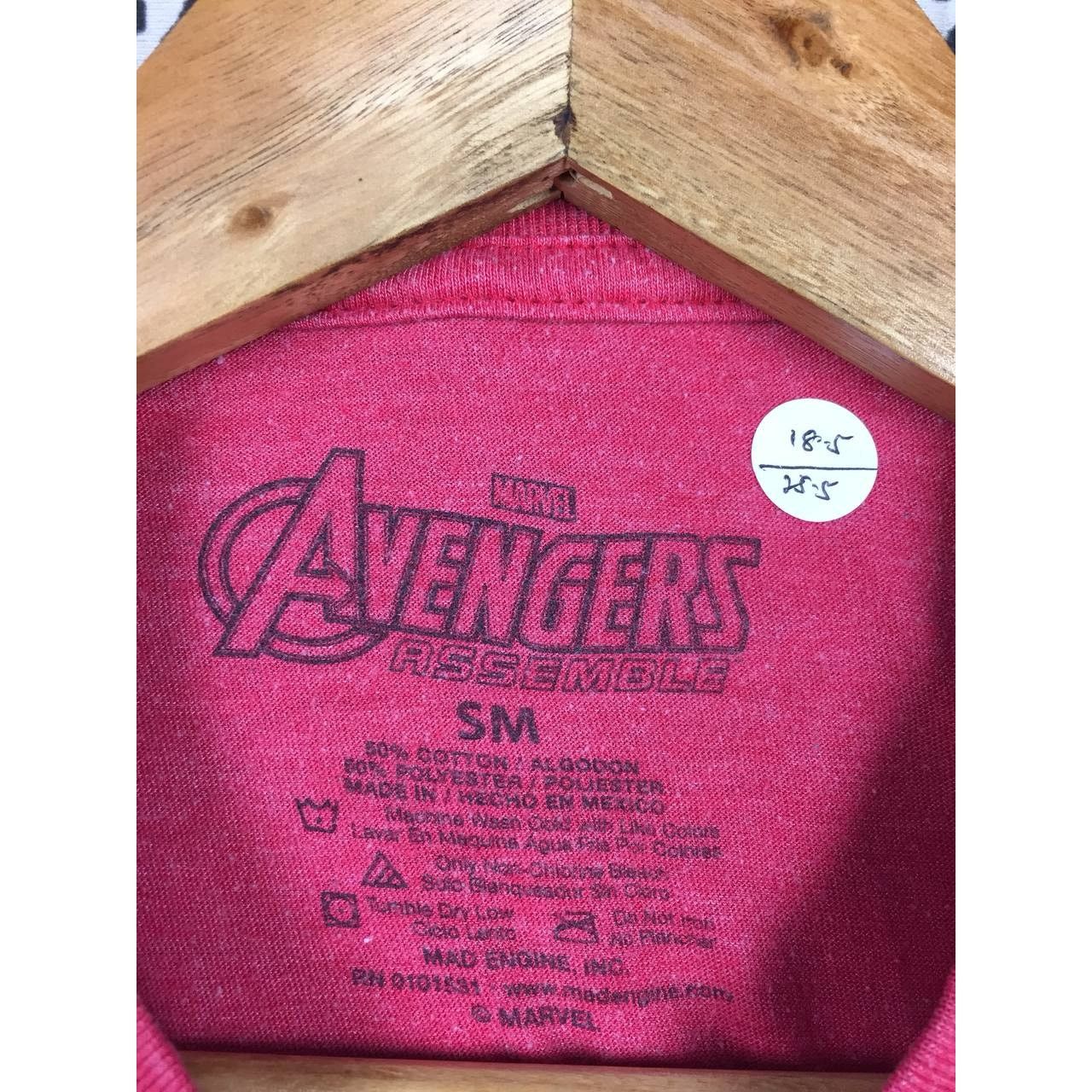 Marvel Comics Marvel Avengers Assemble Iron Man Mask Logo Graphic Tee Size US S / EU 44-46 / 1 - 7 Thumbnail