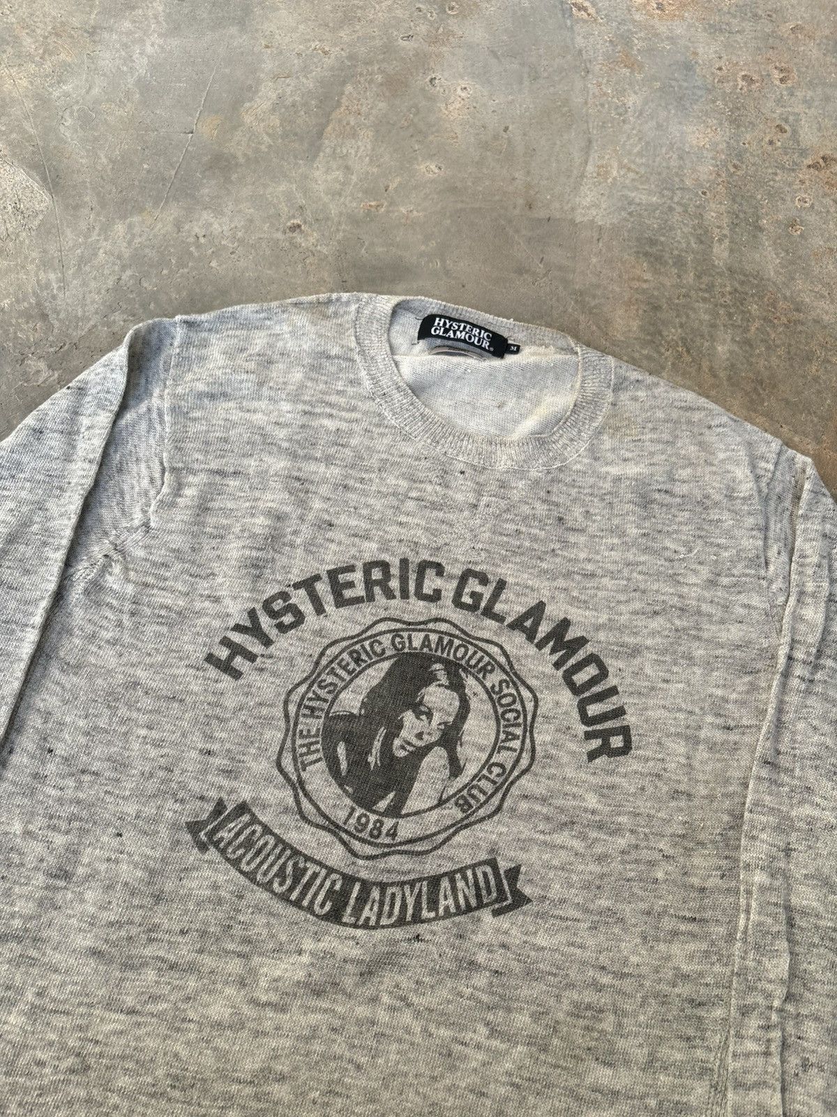 Hysteric Glamour Hysteric Glamour Social Club Acoustic Ladyland Longsleeve Size US M / EU 48-50 / 2 - 3 Thumbnail