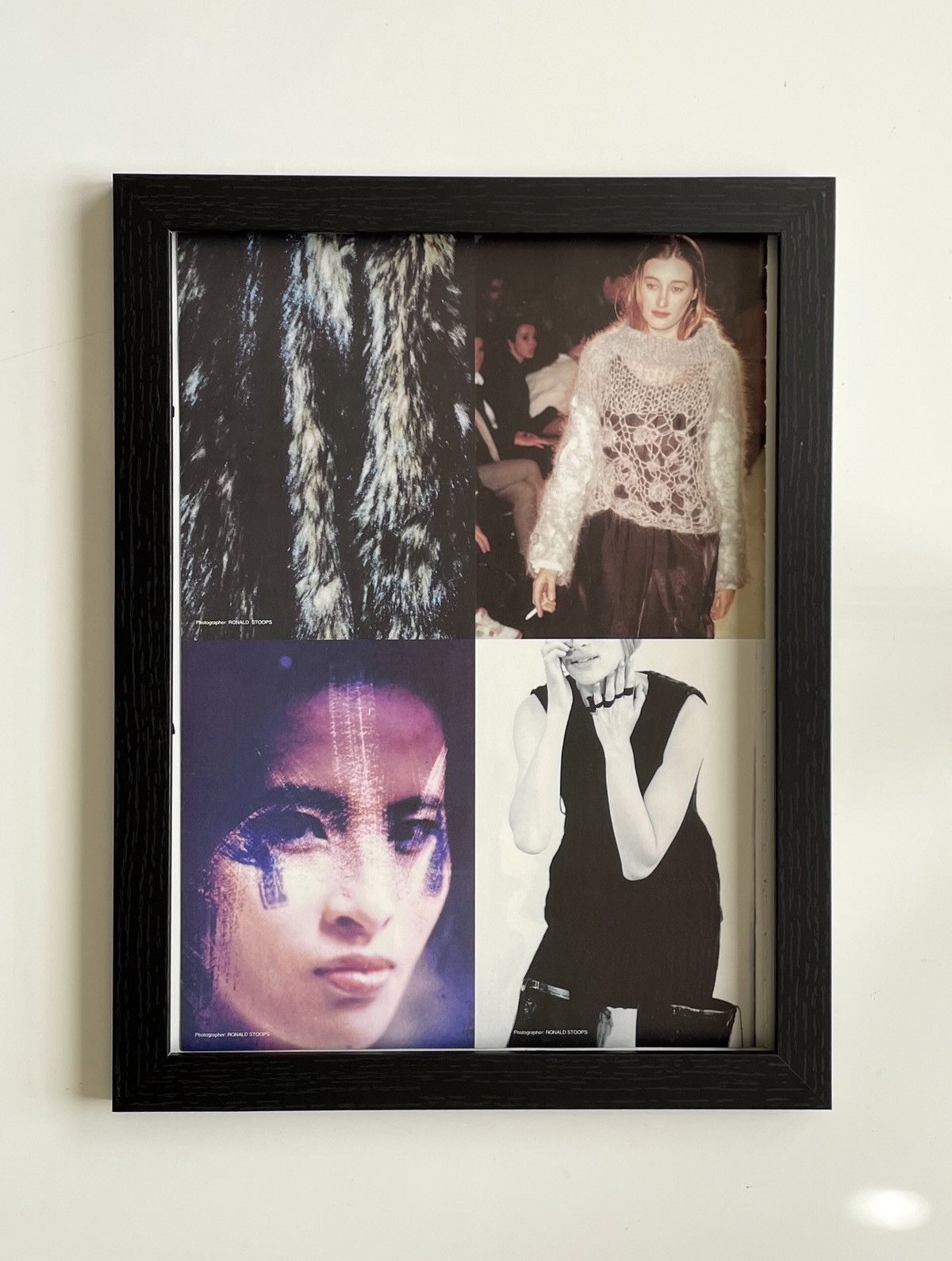 Maison Margiela Maison Margiela runway collage photo poster framed 9x12 rare Size ONE SIZE - 1 Thumbnail