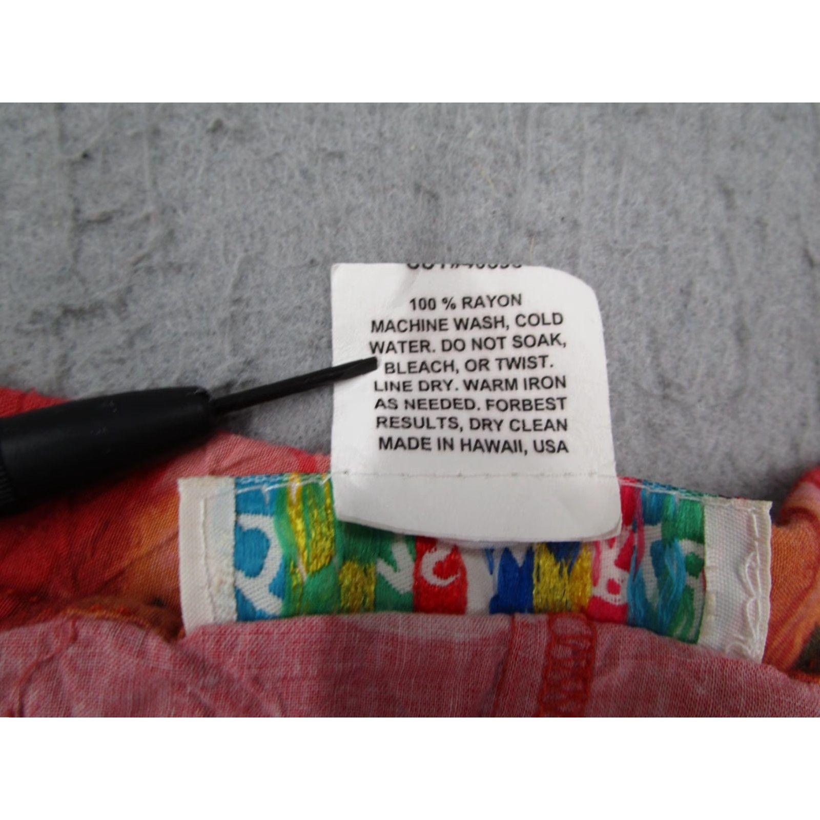 Jams World Jams World Pants Women Large Red Francesca Floral W727-Fran Made in USA 38x23 Size 36" / US 14 / IT 50 - 4 Thumbnail
