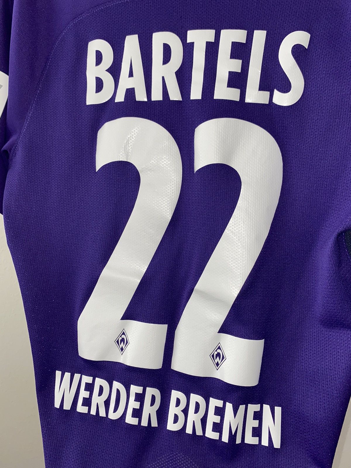 Nike × Vintage JERSEY WERDER BREMEN 2016-2017 #22 [Bartels] Match Worn Size US M / EU 48-50 / 2 - 5 Thumbnail