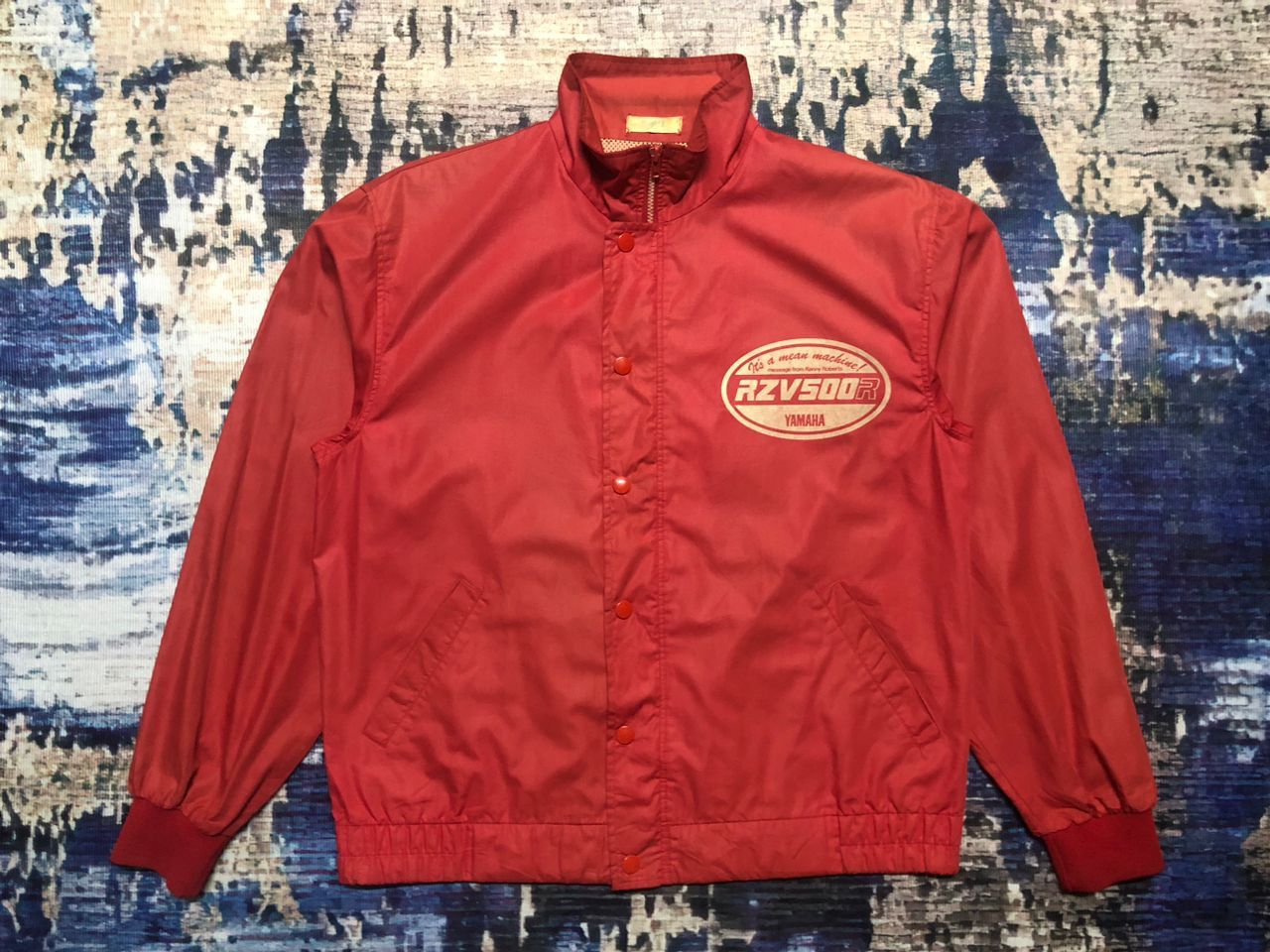 Yamaha Vintage 90s Yamaha RZV500R Kenny Robert Light Jacket Dirty Size US M / EU 48-50 / 2 - 1 Thumbnail