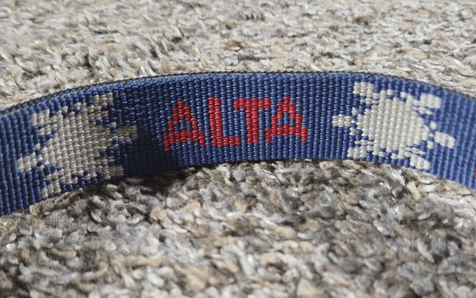 Designer Alta Red, White And Blue Snowflake Dog Collar For XXL Dogs Size ONE SIZE - 1 Thumbnail