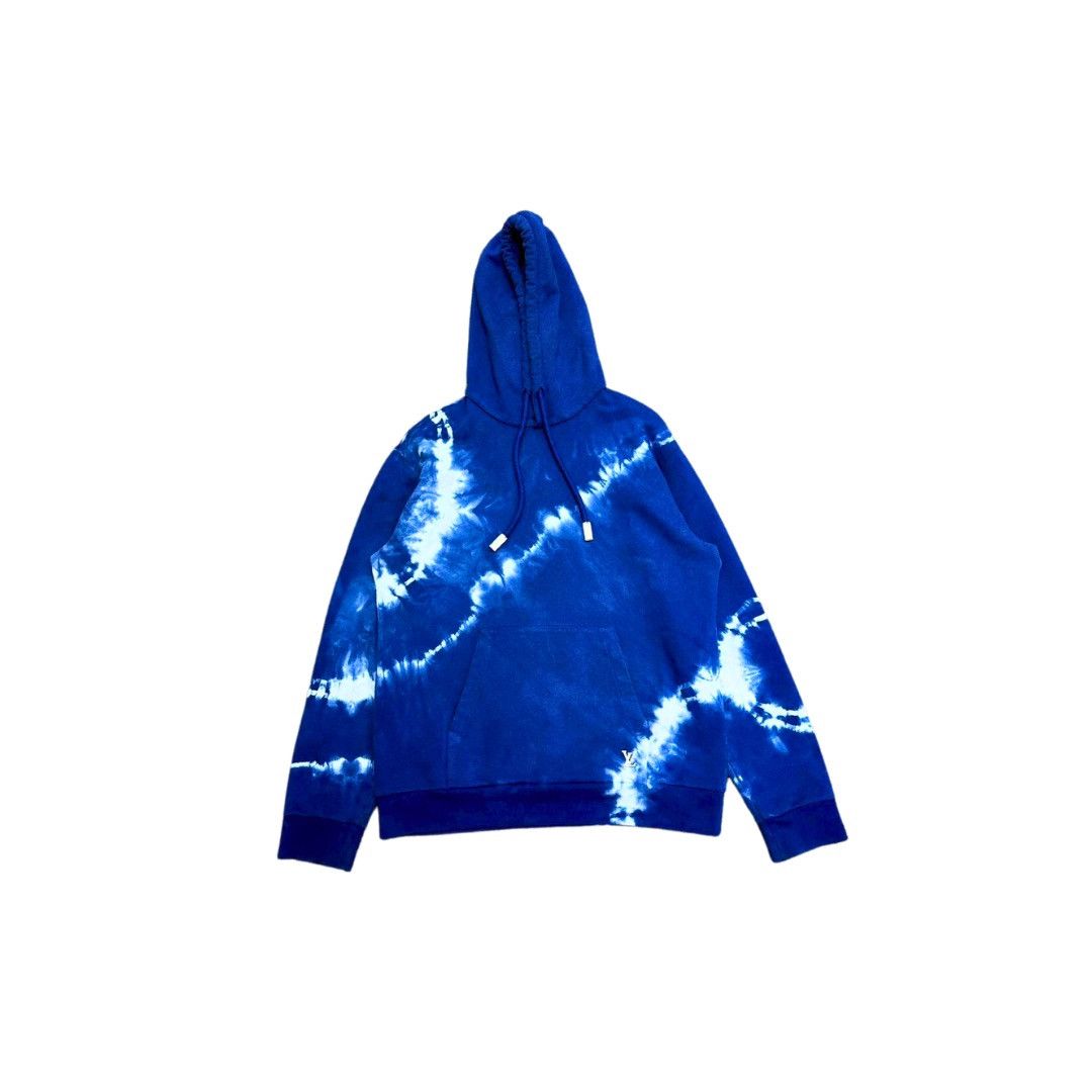 Louis Vuitton 2021 Tie&Dye Signature LV Hoodie Hoodie - Blue Sweatshirts &  Hoodies, Clothing - LOU643762