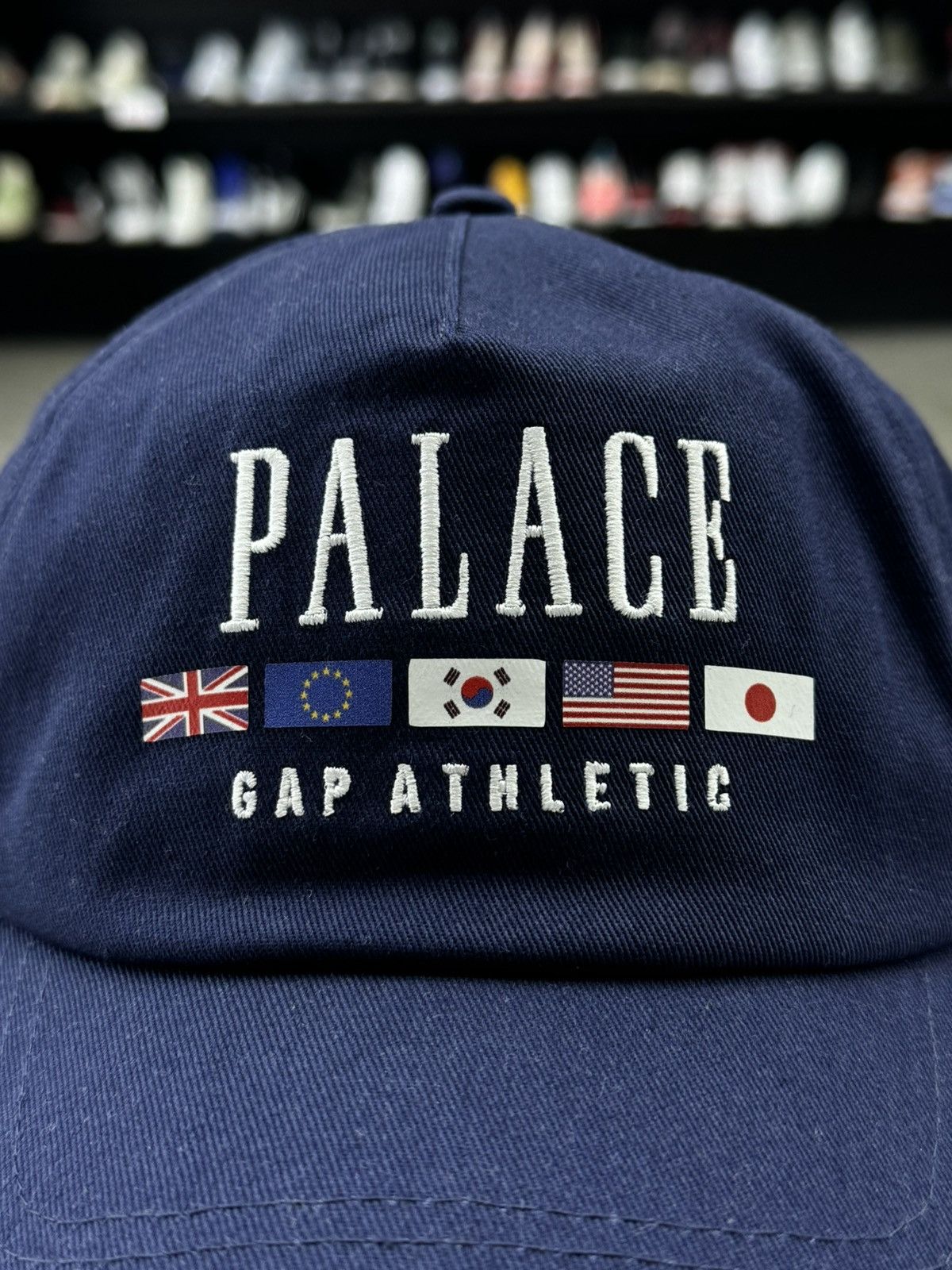 GAP × PALACE ネイビー　キャップ 新品 パレス スケートボード Palace Skateboards P 6-PANEL