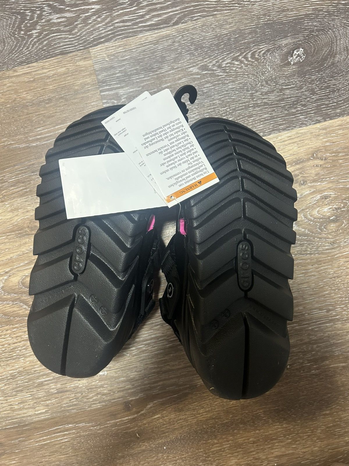 Crocs × Rap Tees Post Malone x Crocs Duet Max 2 Clog Black Size US 6 / IT 36 - 4 Thumbnail