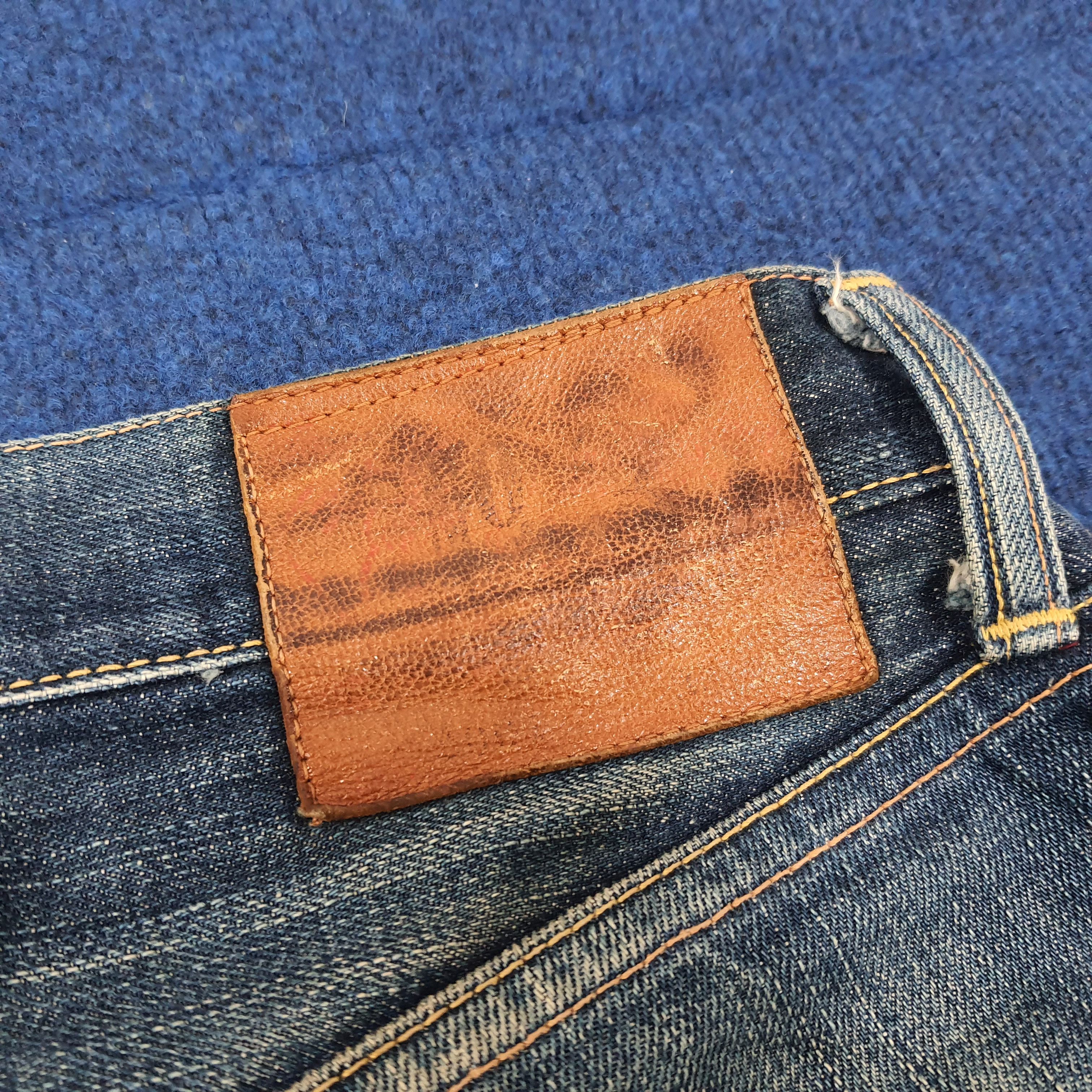 Evisu Vintage Evisu Japan Denim Custom Red Daicock Jeans C297N24 Size US 34 / EU 50 - 4 Thumbnail