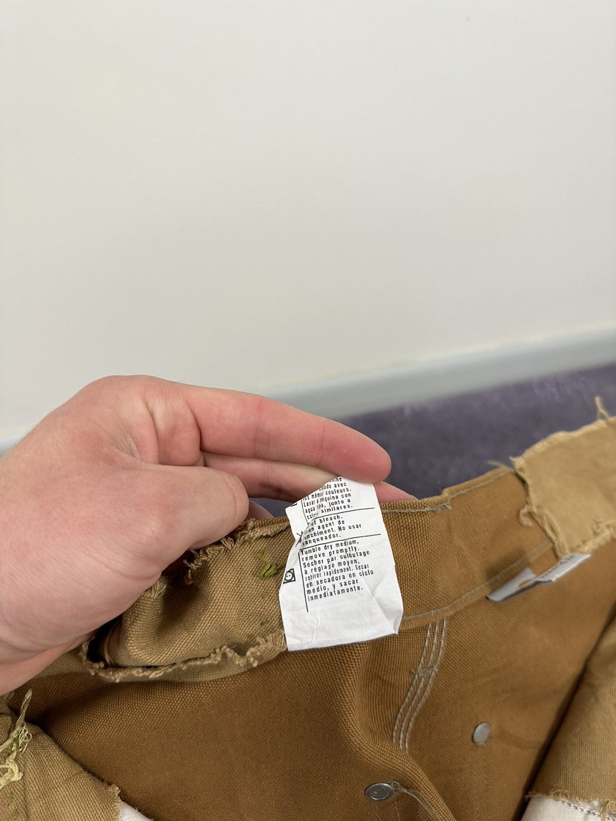 Carhartt Vintage 90s Carhartt Double Knee USA Distressed Work Pants Size US 30 / EU 46 - 22 Thumbnail
