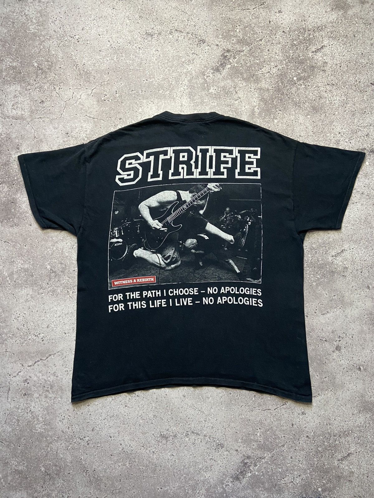 Vintage Vintage 00s Strife hardcore band “Sick Of It All” t shirt Size US XL / EU 56 / 4 - 1 Thumbnail