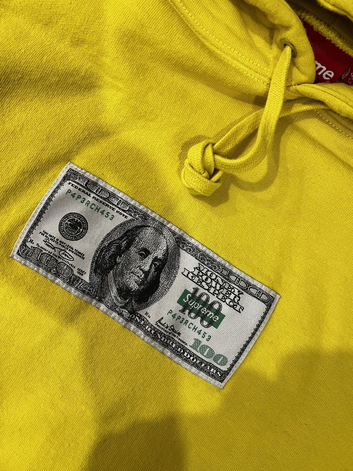 Supreme Supreme Benjamin Franklin Hoodie Size US L / EU 52-54 / 3 - 4 Thumbnail