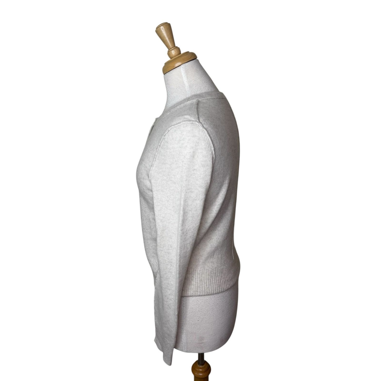 AQUA AQUA CASHMERE 100% Cashmere Button Front Cardigan Medium Size M / US 6-8 / IT 42-44 - 2 Thumbnail