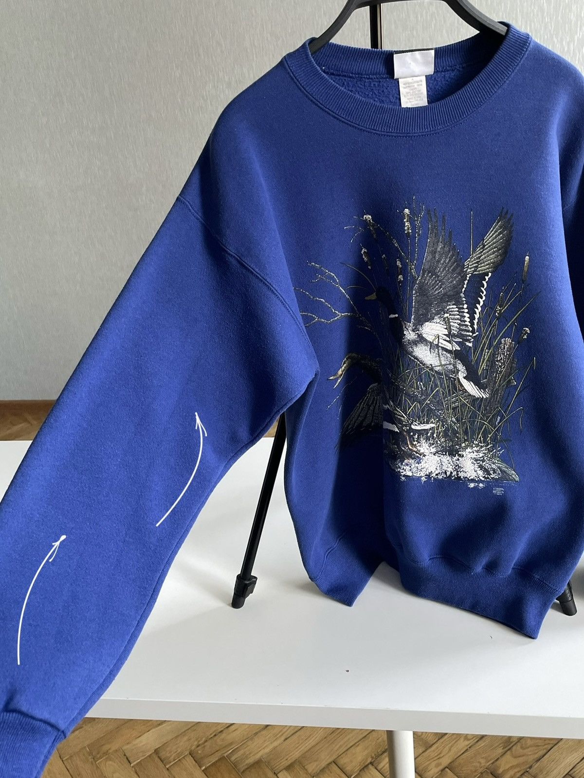 Lee 90s Lee: A Sweatshirt W/ Mallard Ducks Size US M / EU 48-50 / 2 - 9 Thumbnail
