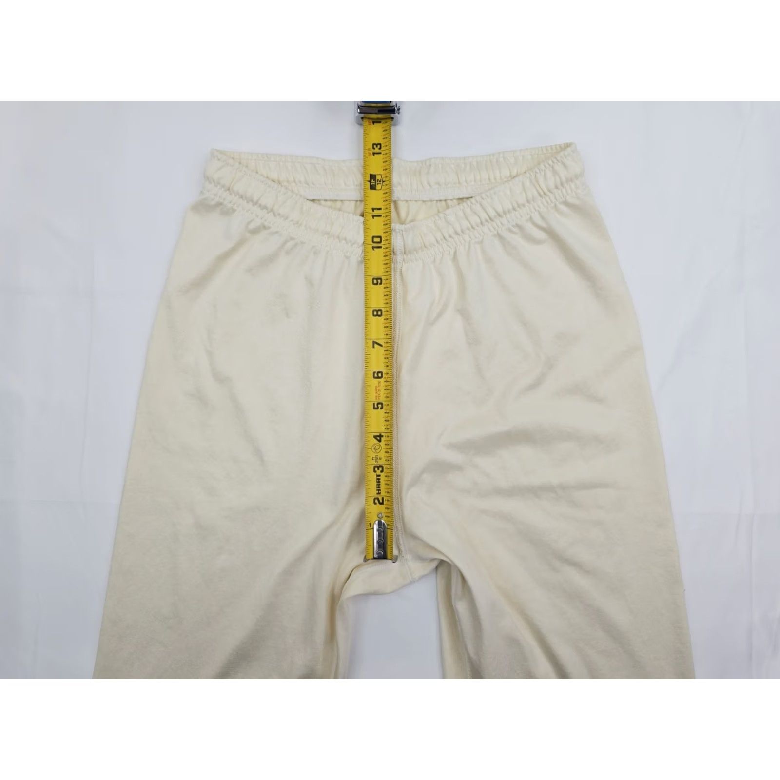 Vintage VINTAGE Duofold Long John Bottoms Pants Men L Ivory Cream Stretch Polyester Spandex 29" Inseam 25" Waist EUC Size 36" / US 14 / IT 50 - 5 Thumbnail