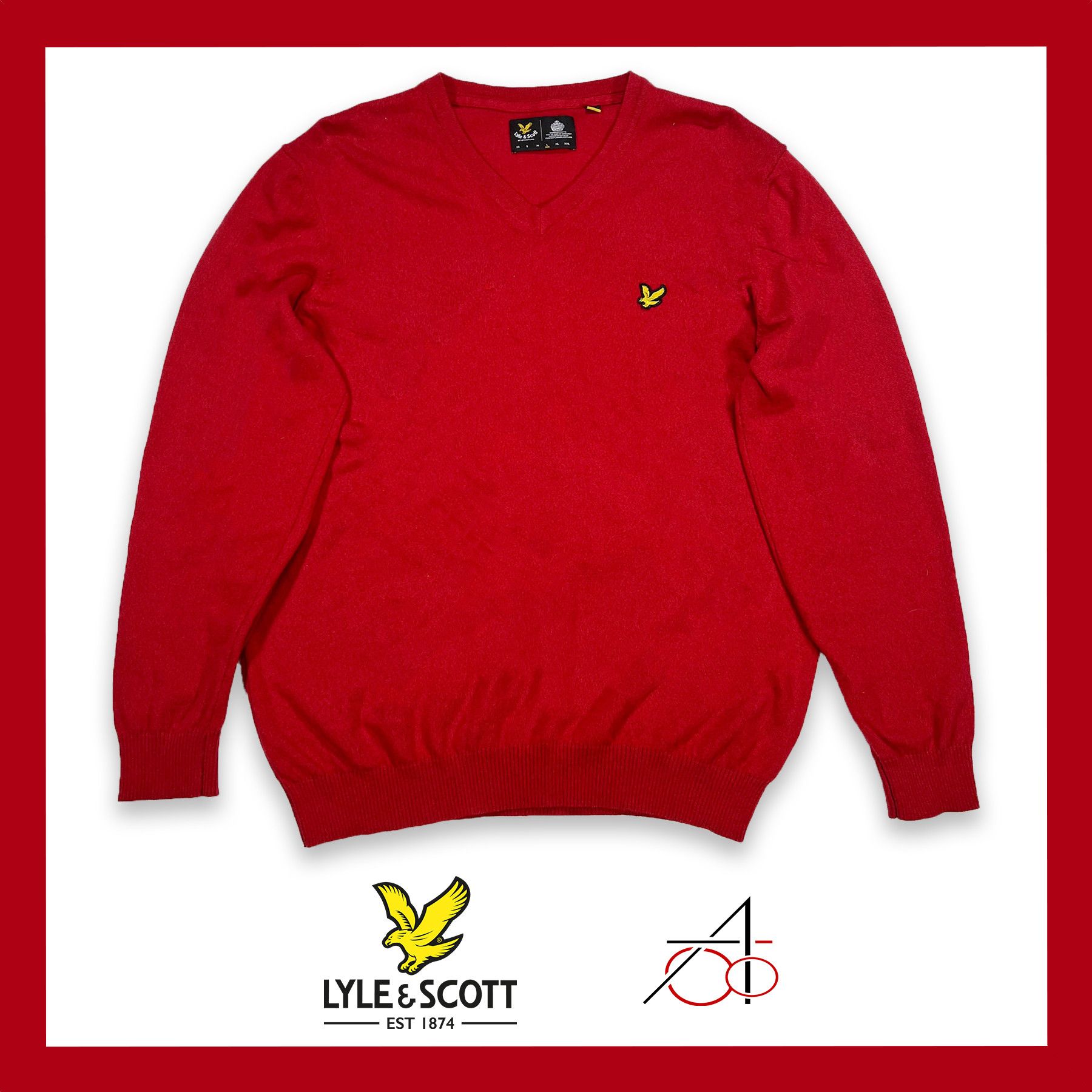 Lyle & Scott Woolen sweater Lyle and Scott, Size L Size US L / EU 52-54 / 3 - 1 Thumbnail