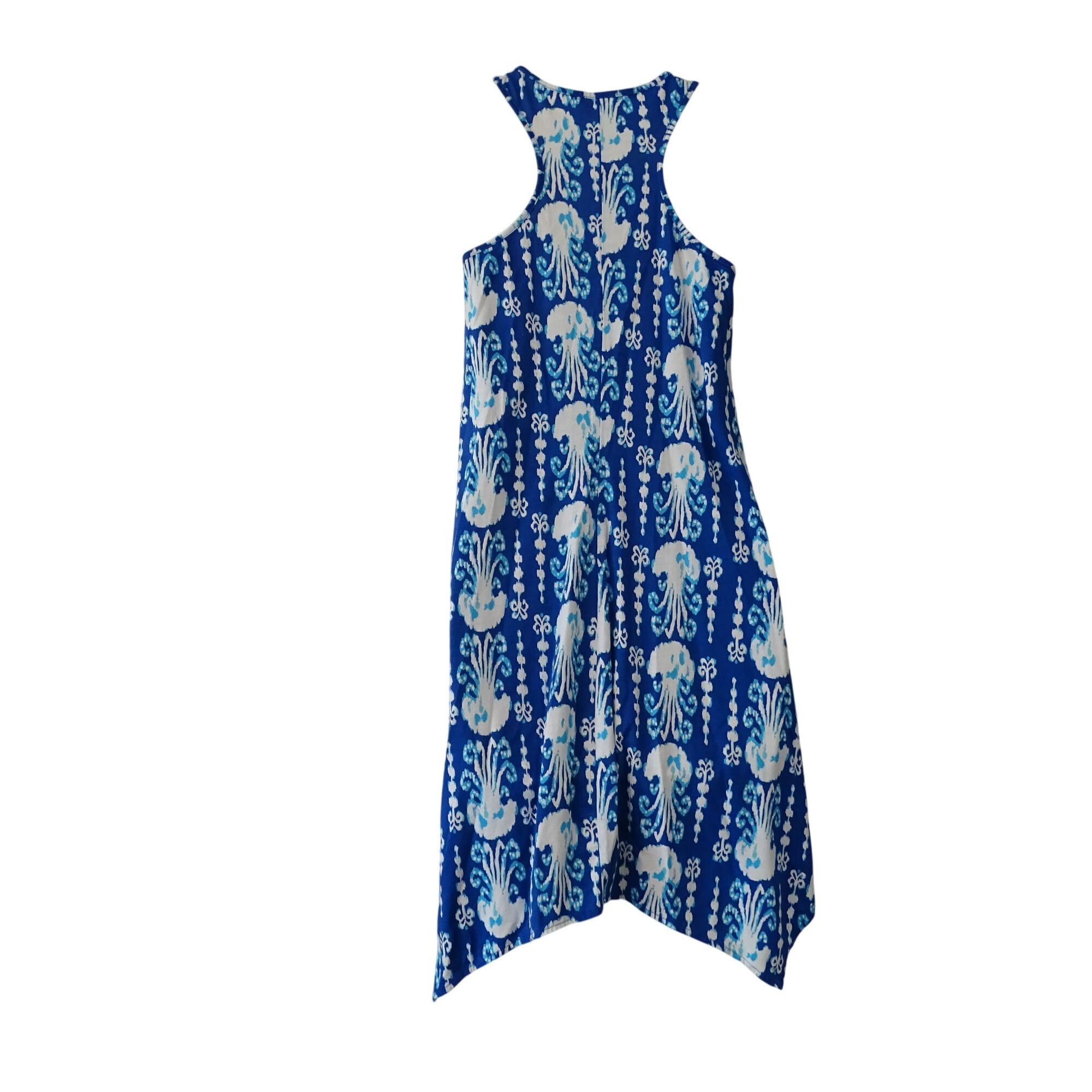 Lilly Pulitzer Lilly Pulitzer Melle Swing Tank Dress Blue Tank Dress Size M Size M / US 6-8 / IT 42-44 - 4 Thumbnail