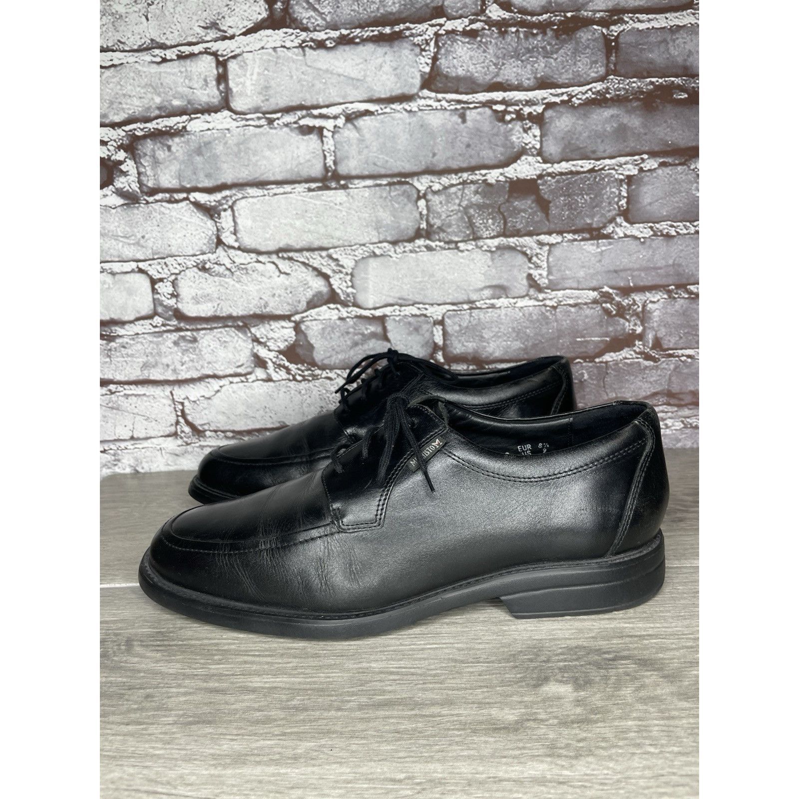 Mephisto Mephisto Air-Jet Black Leather Comfort Oxfords Casual Shoes Size US 9 / EU 42 - 18 Thumbnail