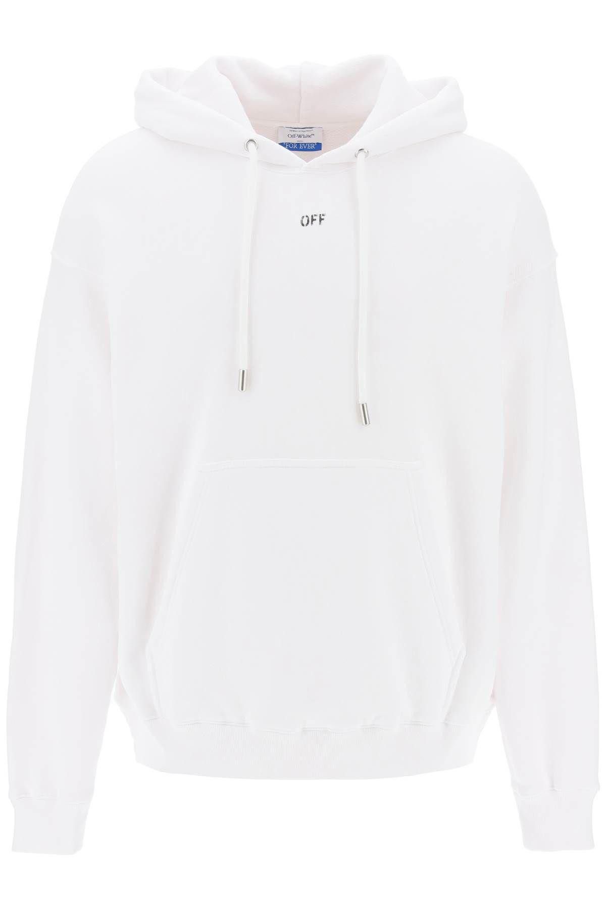 Image of Off White Off-White Skate Hoodie With Off Logo Size S For Men