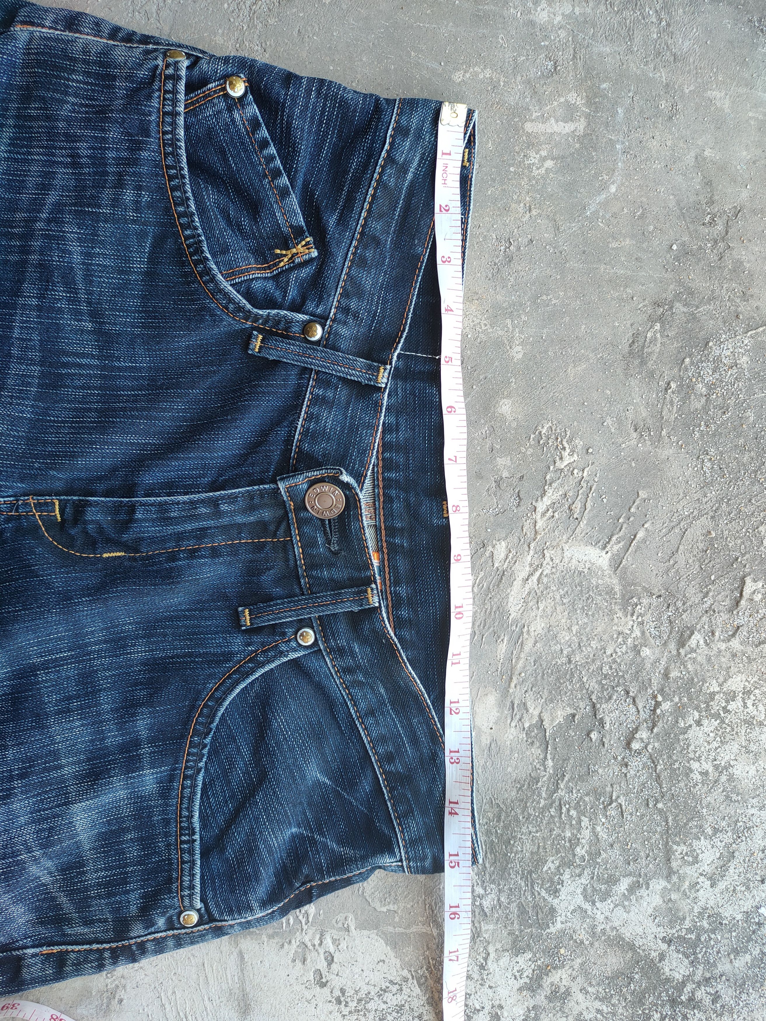 Edwin W30 VINTAGE EDWIN TWIST LEG FADED JEANS PANTS Size US 30 / EU 46 - 7 Thumbnail