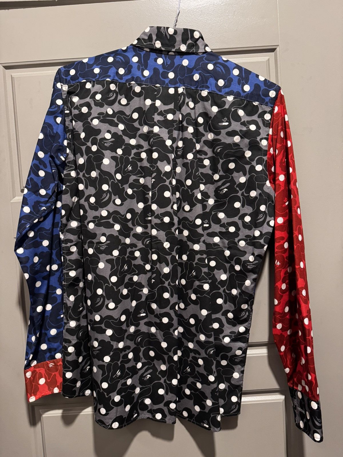 Bape Multi-Color Camo Button Up Shirt Size US L / EU 52-54 / 3 - 4 Thumbnail