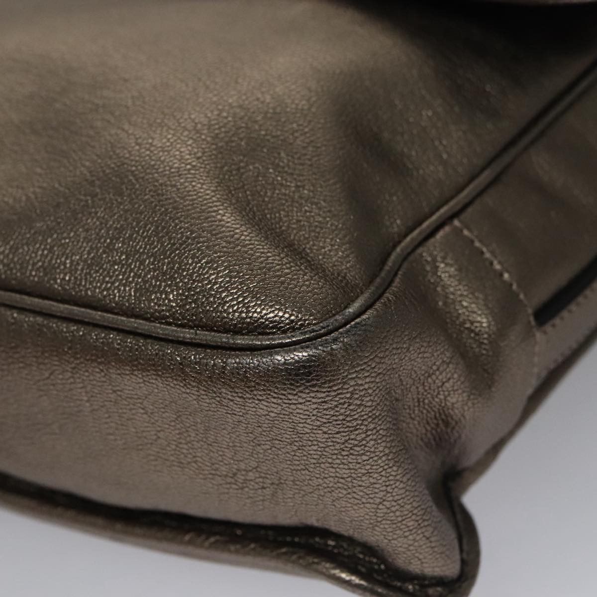 Loewe LOEWE Anagram Hand Bag Leather Bronze Size ONE SIZE - 14 Thumbnail