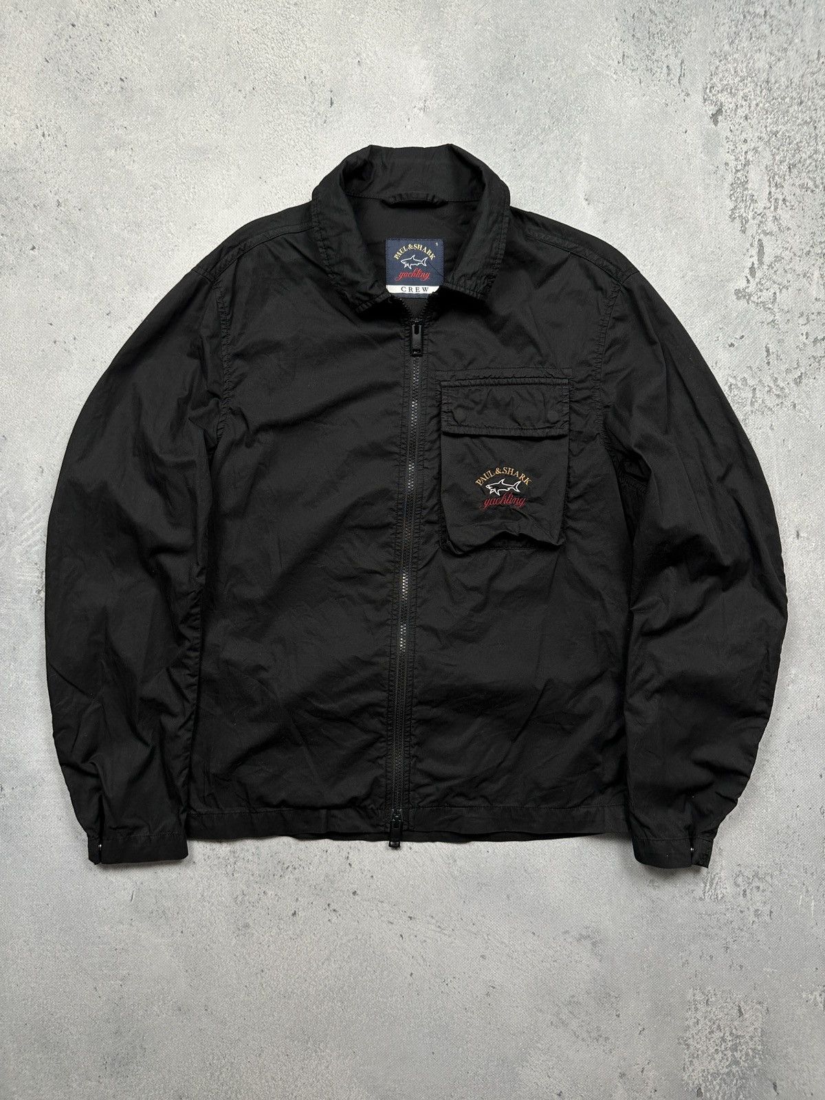 Paul & Shark Paul & Shark Yachting Crew Casual Jacket Cotton Black 00s Size US S / EU 44-46 / 1 - 1 Thumbnail