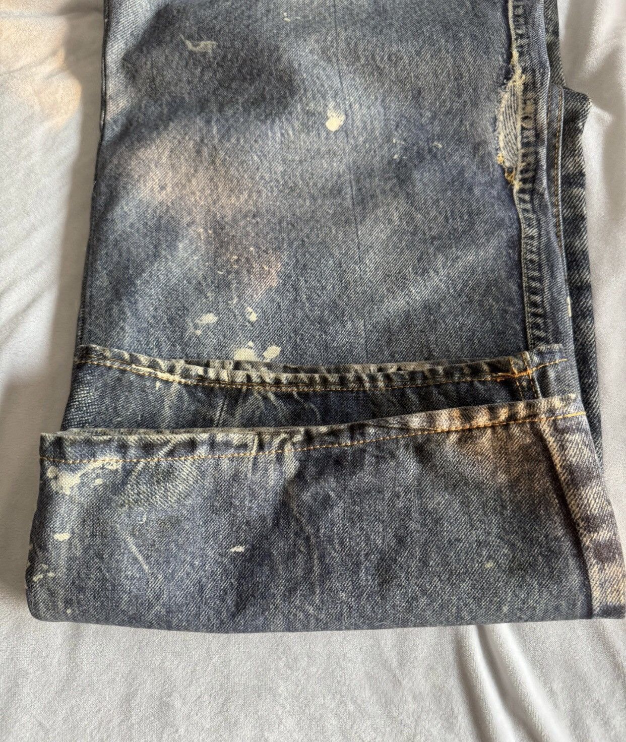 Acne Studios Acne studios 3D printed jeans 2412-Nextarrow Size US 44 / EU 60 - 4 Thumbnail
