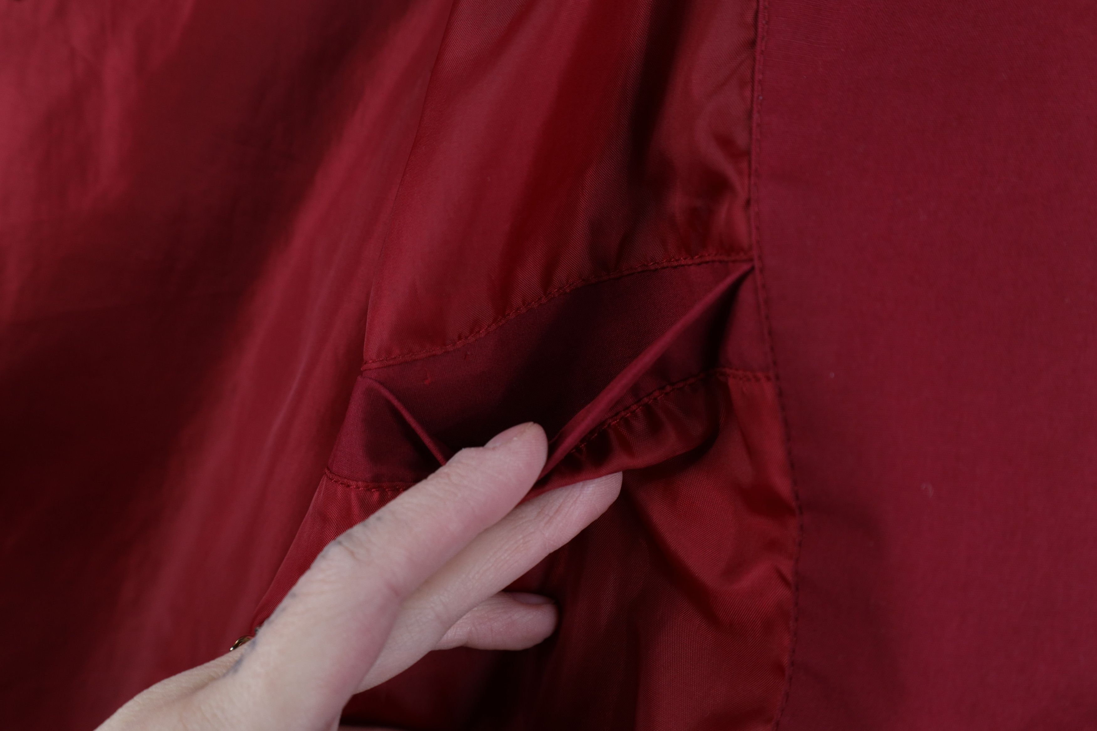Vintage Vintage 90s Streetwear Full Zip Cafe Racer Bomber Jacket Red Size US L / EU 52-54 / 3 - 12 Thumbnail