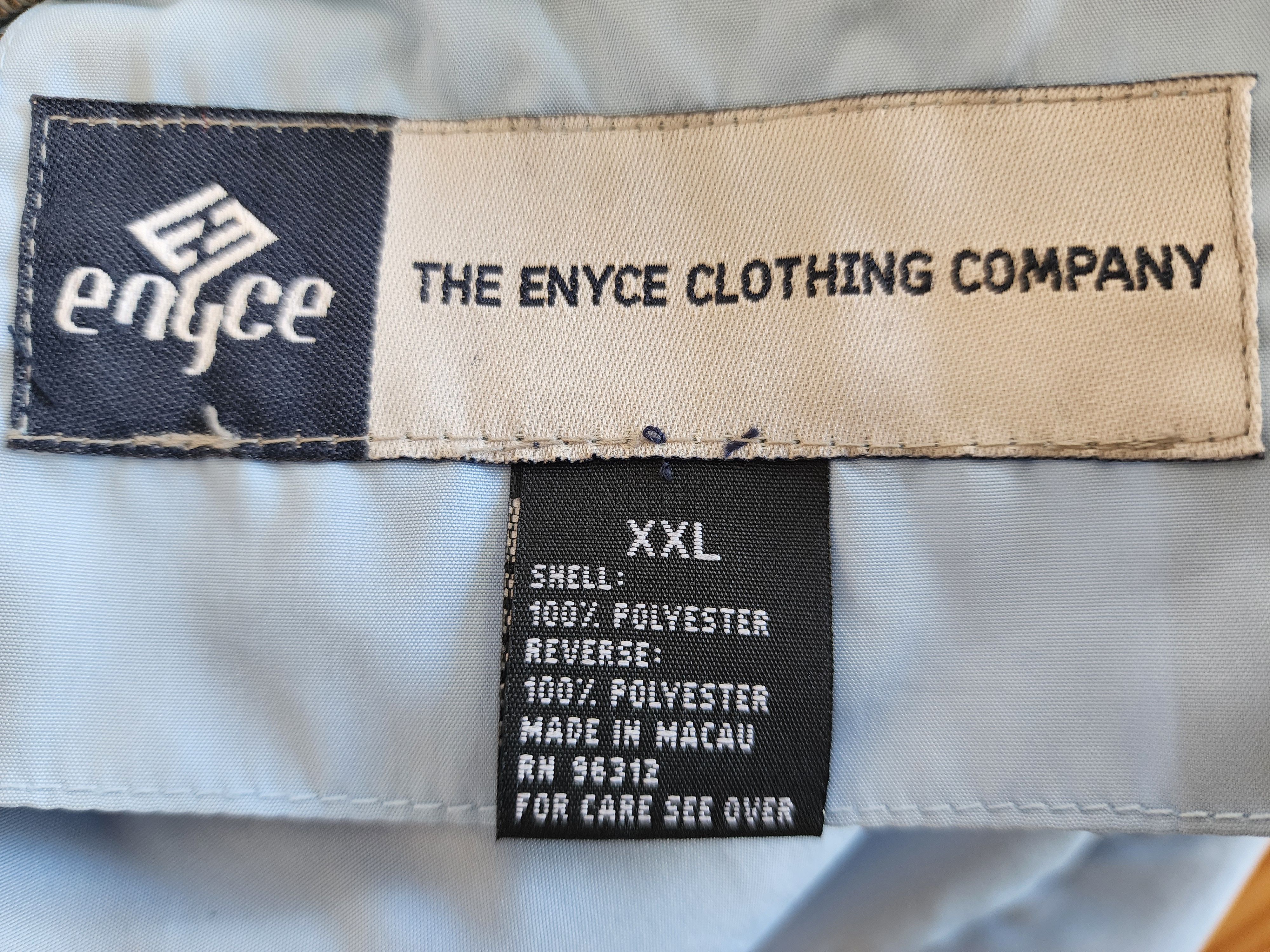 Enyce Vintage Enyce Track Jacket Polyester Size US XXL / EU 58 / 5 - 10 Thumbnail