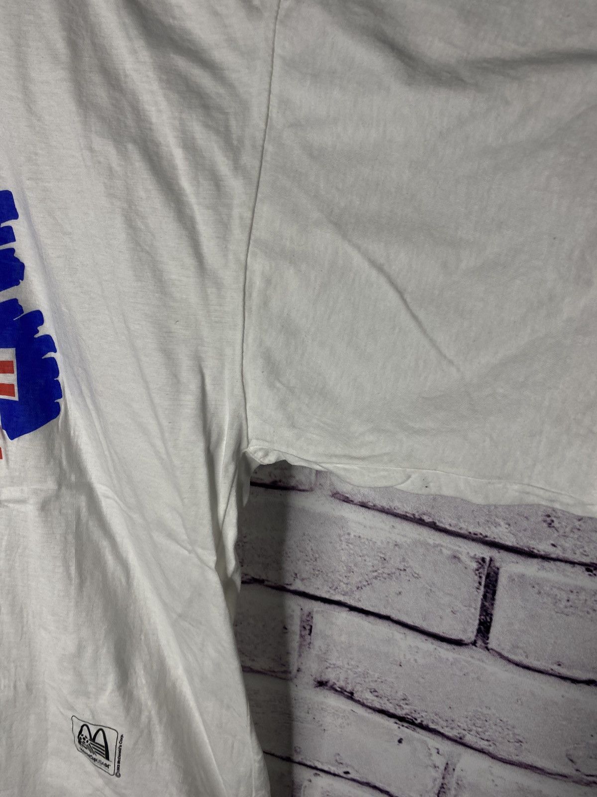 Other Vintage Retro 1993/94 Squad World Cup USA McDonalds T-Shirt Size US XL / EU 56 / 4 - 8 Thumbnail