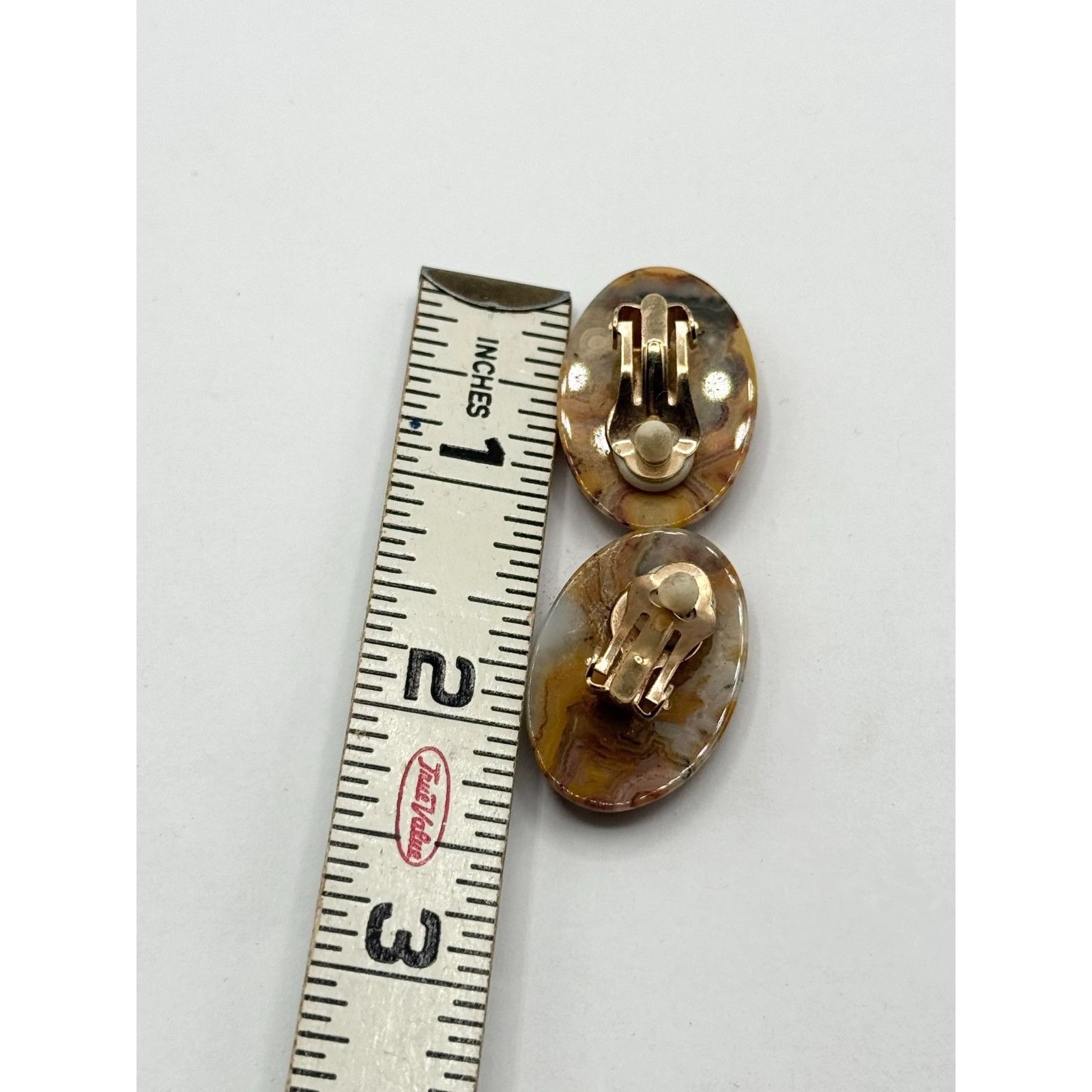 Other Vintage stone clip on earrings Size ONE SIZE - 4 Thumbnail