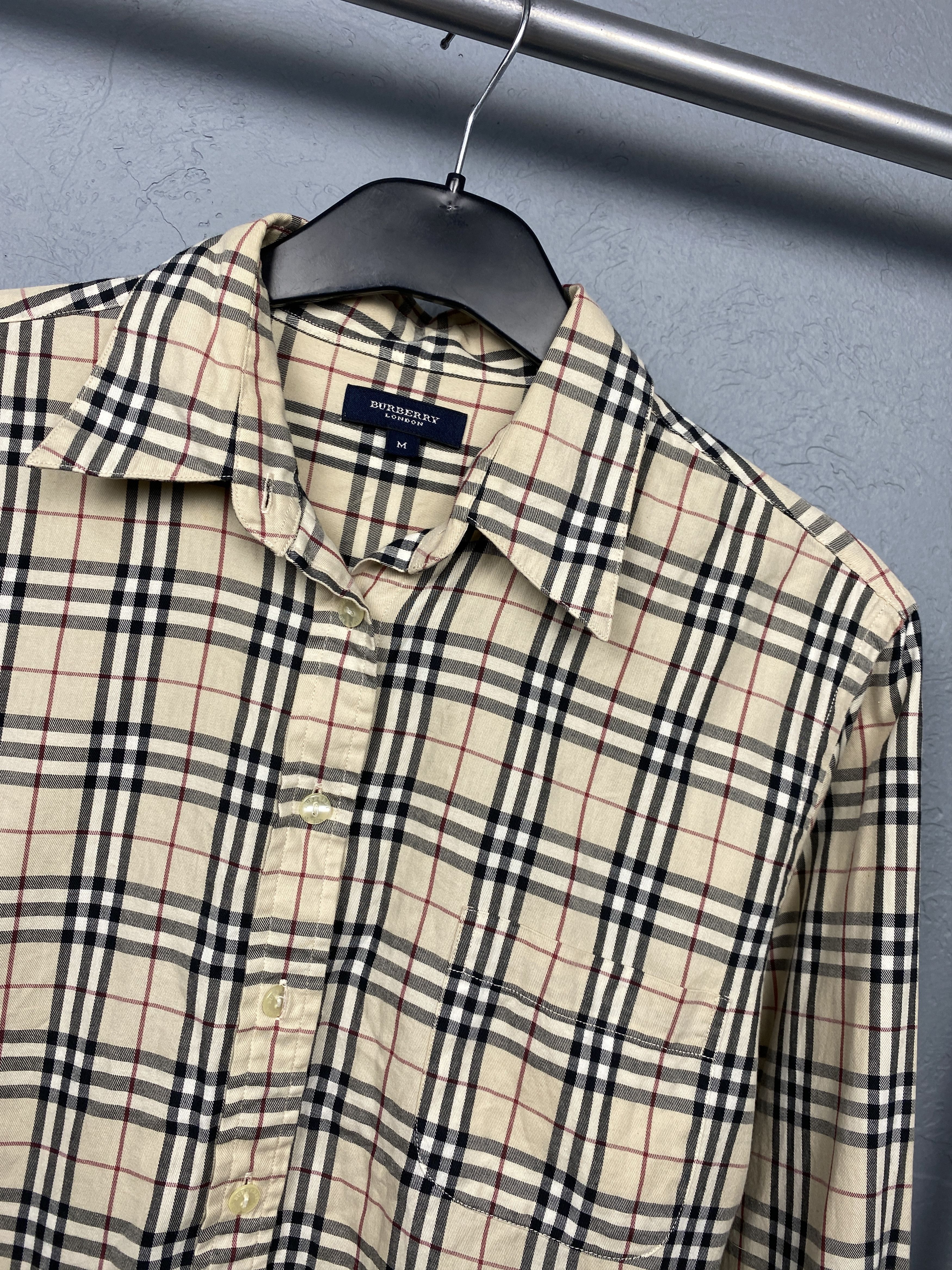 Burberry Burberry London Nova Check Vintage Womens Shirt Size M / US 6-8 / IT 42-44 - 2 Thumbnail