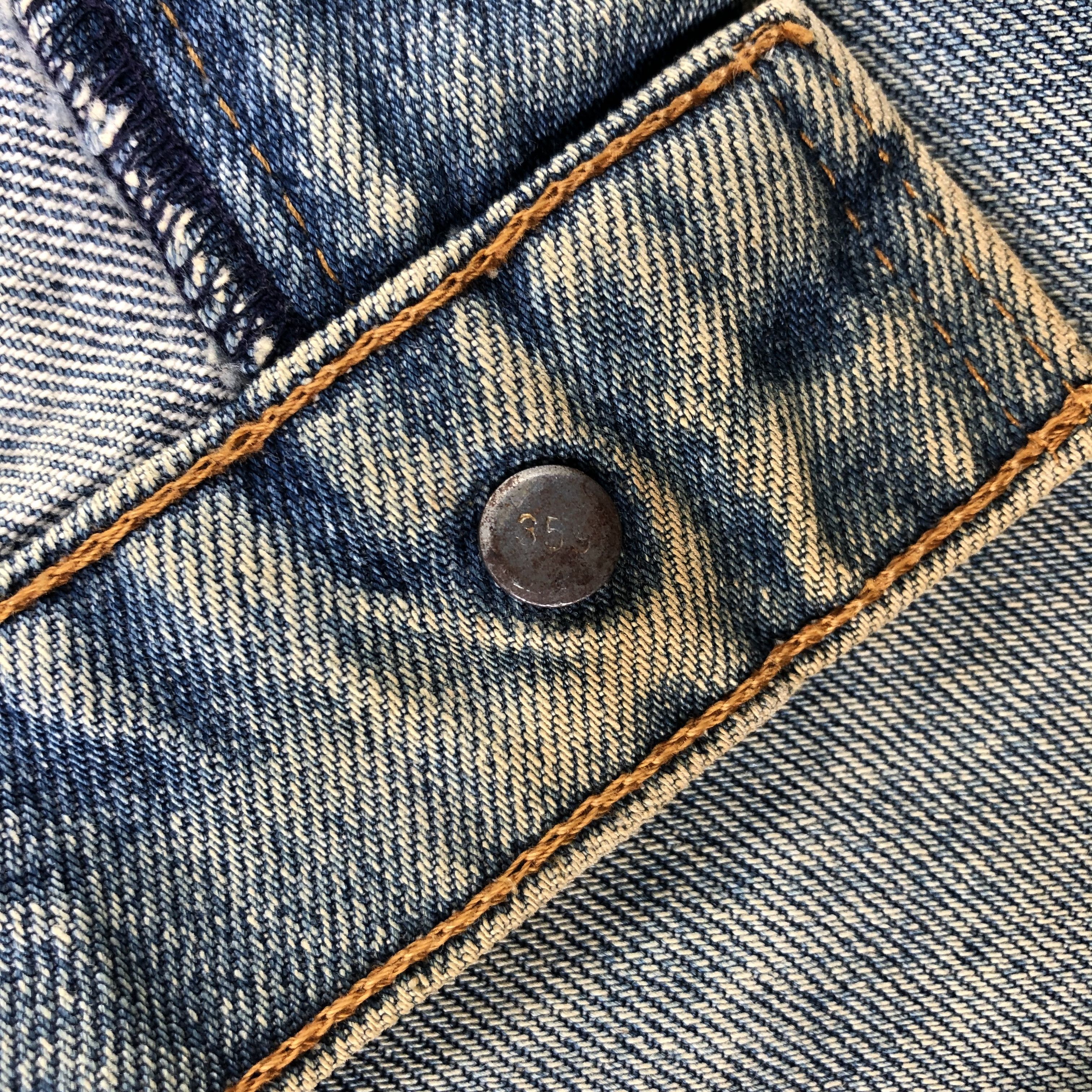 Levi's 90s Vintage Blue Wash Levis Jeans-JM2812 Size US 33 - 10 Thumbnail