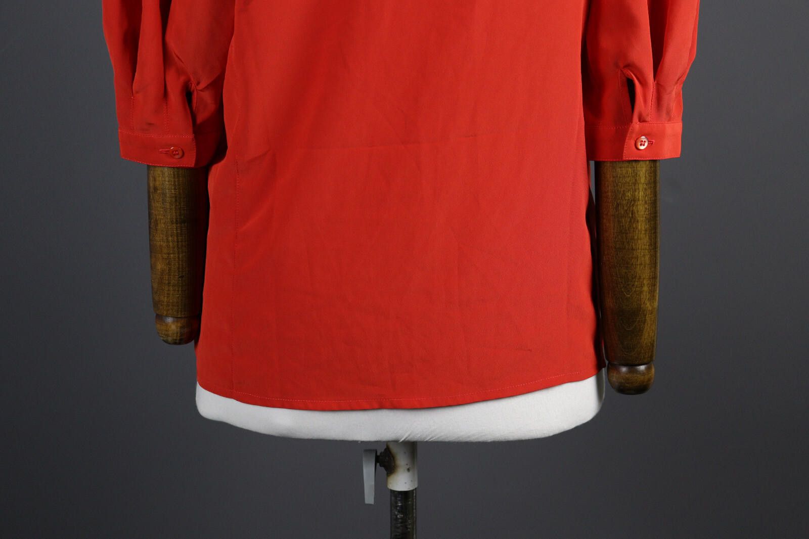 Escada Escada Vintage Red Designer Party Shirt Size L Size L / US 10 / IT 46 - 6 Thumbnail