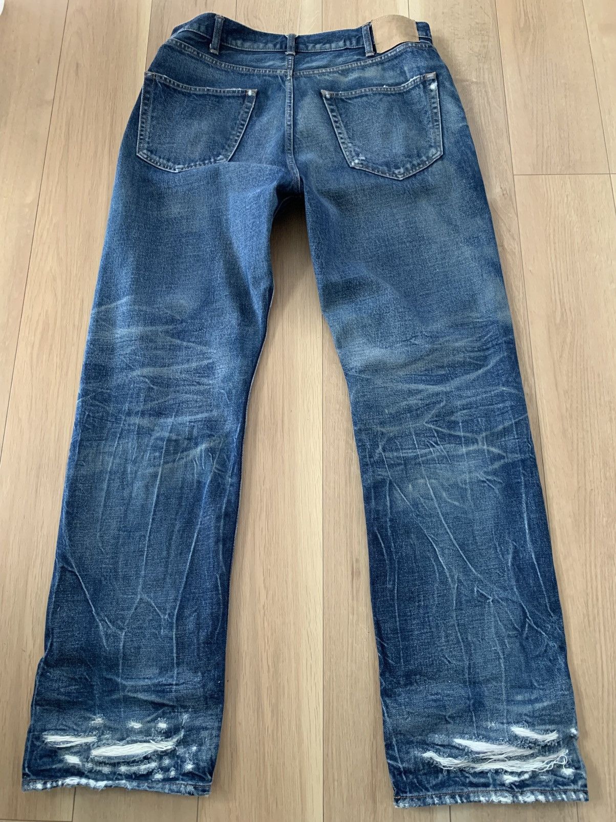 Celine Hedi era Celine destroyed moonlight wash DENIM Size US 34 / EU 50 - 3 Thumbnail