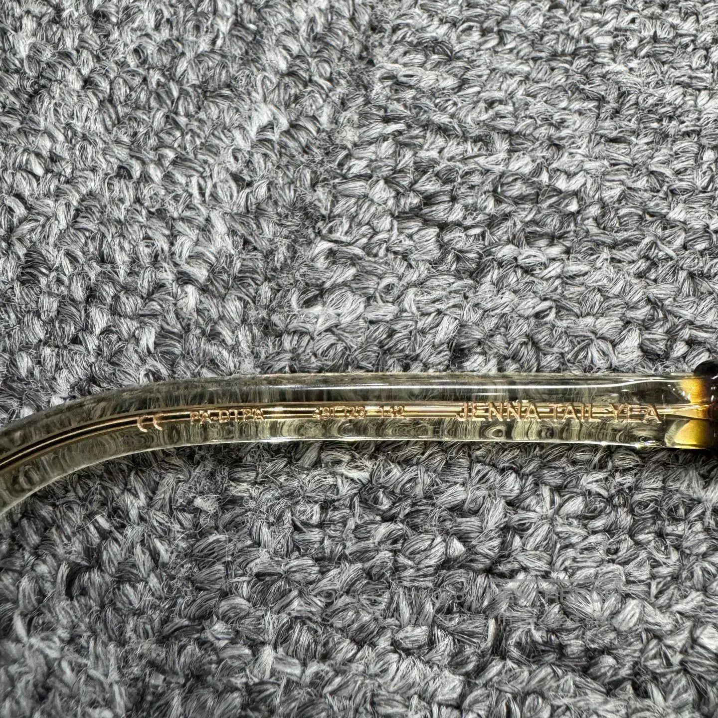Chrome Hearts Chrome Hearts Transparent Yellow Glasses. Size ONE SIZE - 5 Thumbnail
