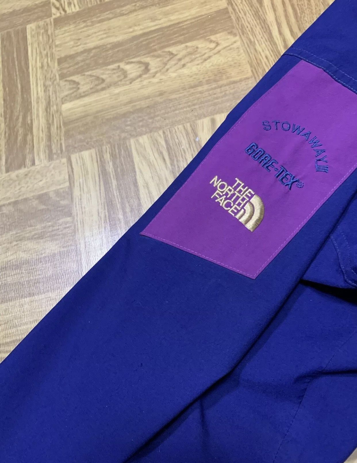 The North Face × Vintage Vintage THE NORTH FACE Stowaway 3 Gore-Tex Jacket Blue Size US XL / EU 56 / 4 - 14 Thumbnail