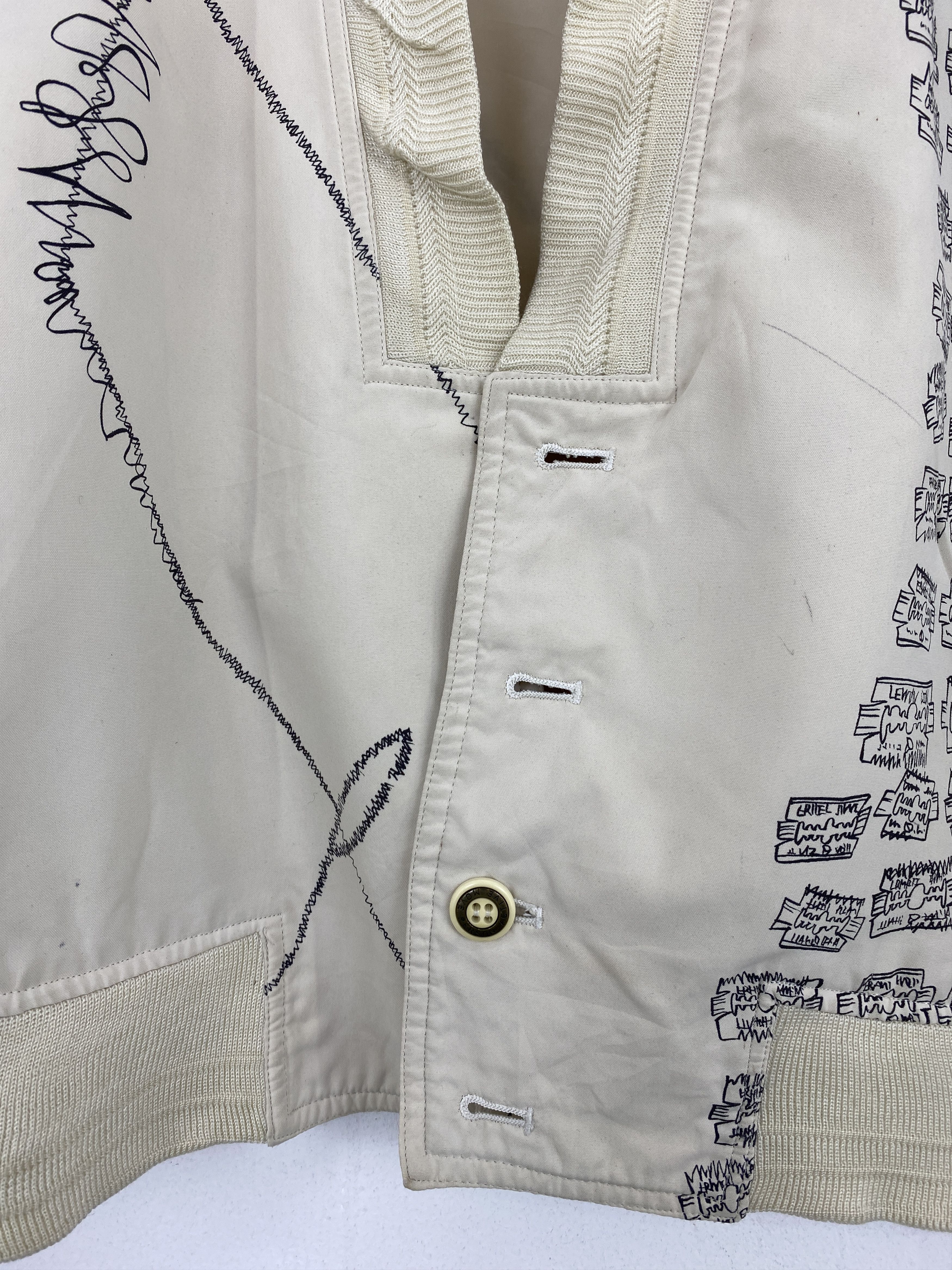 If Six Was Nine Vintage Japanese Brand Half Button Light Jacket JA0066 Size US XL / EU 56 / 4 - 7 Thumbnail