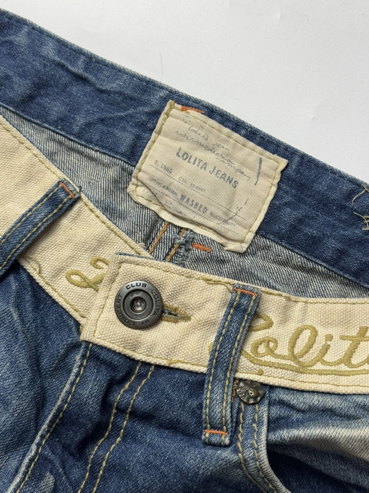 Hysteric Glamour Lolita Jeans Yoshitomo Nara Skulls Mini Skirts Size 31" - 7 Thumbnail