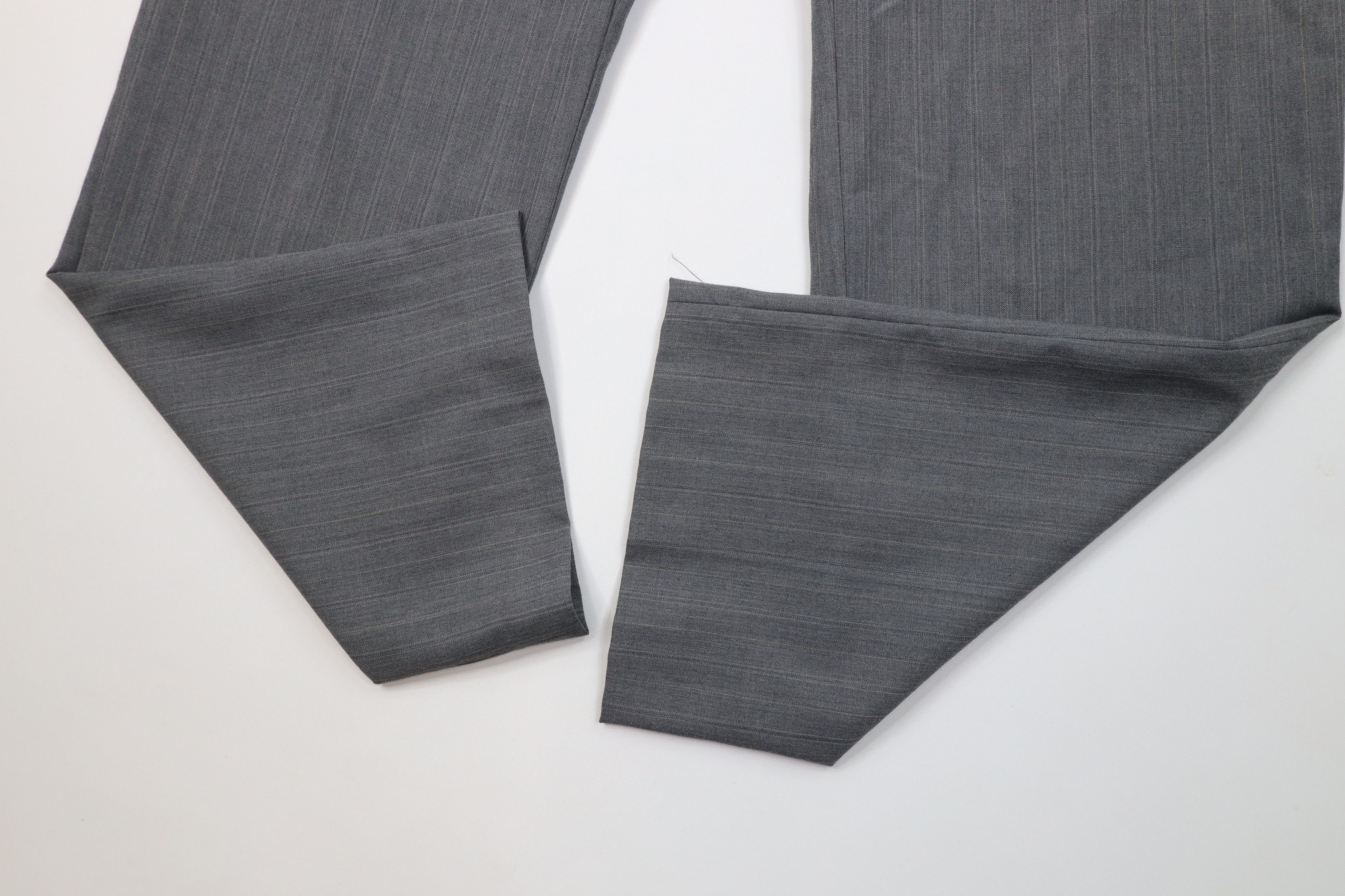 Vintage Vintage 90s Streetwear Knit Striped Wide Leg Chino Pants Size US 38 / EU 54 - 6 Thumbnail