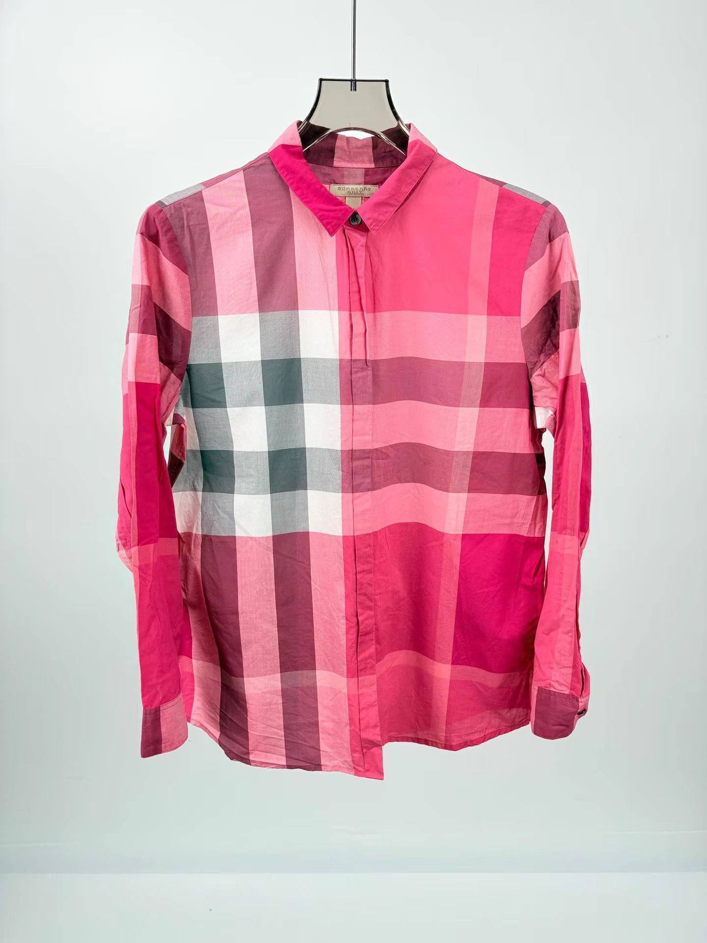 Burberry BURBERRY Check Long Sleeve Shirt K1 Size US M / EU 48-50 / 2 - 1 Thumbnail