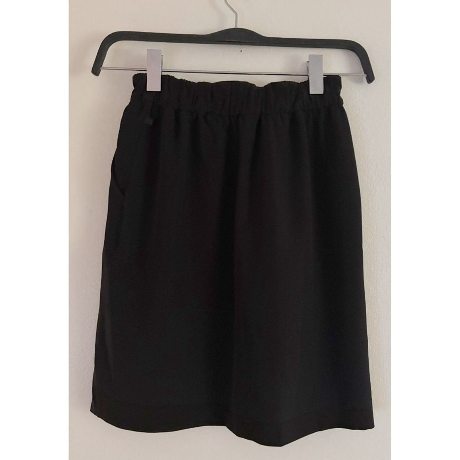 Lululemon Lululemon Black Waist Tie Belt Skirt Size 25" / US 0 / IT 36 - 2 Thumbnail