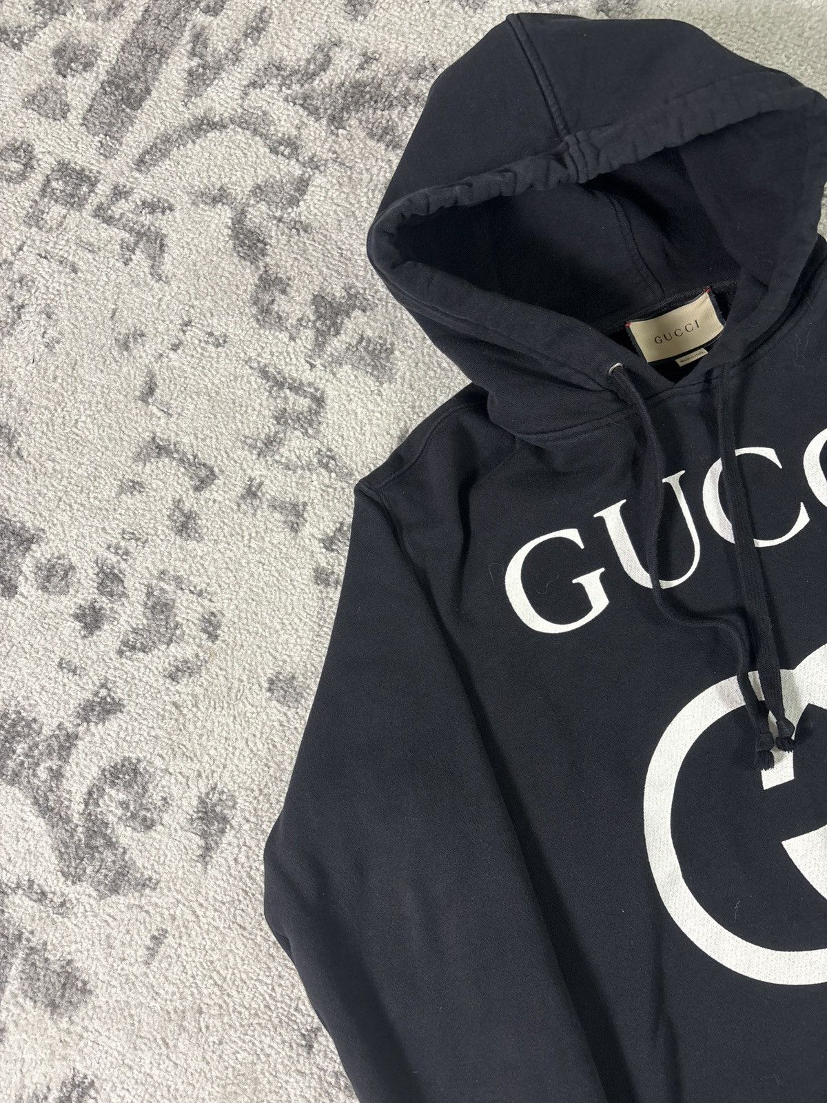 Gucci GUCCI LOGO HOODIE Size US M / EU 48-50 / 2 - 7 Thumbnail