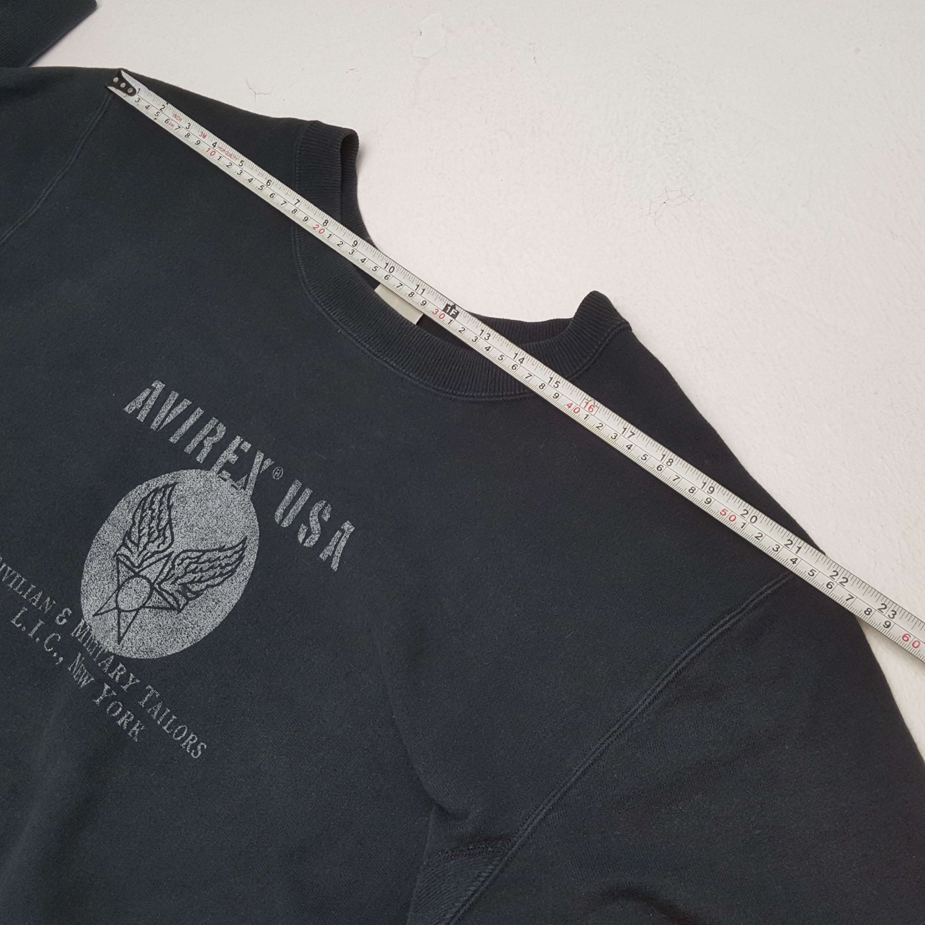 Avirex × Vintage Vintage AVIREX USA American Military Style Sweatshirts Size US L / EU 52-54 / 3 - 4 Thumbnail