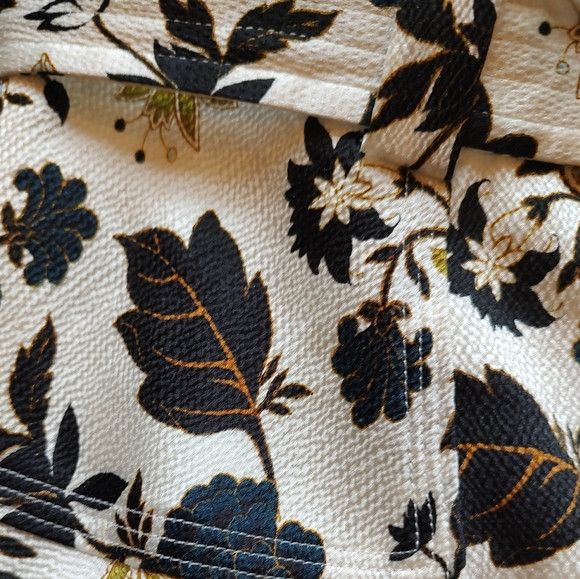 A.L.C. A.L.C. textured silk floral belted skirt 0 XS Size 26" / US 2 / IT 38 - 7 Thumbnail