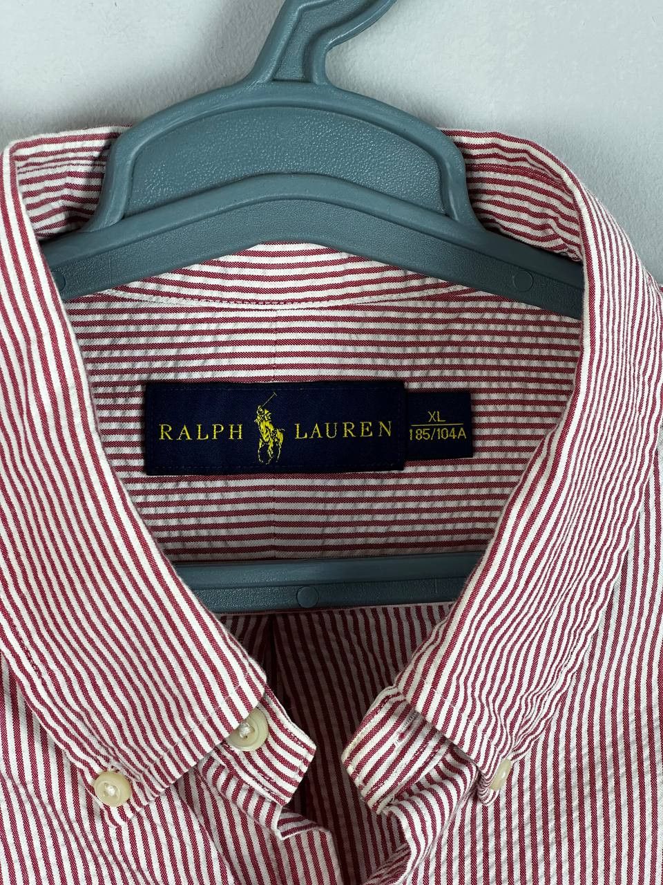 Polo Ralph Lauren Polo Ralph Lauren Luxury Short Sleeve Striped Shirt Size US XL / EU 56 / 4 - 5 Thumbnail