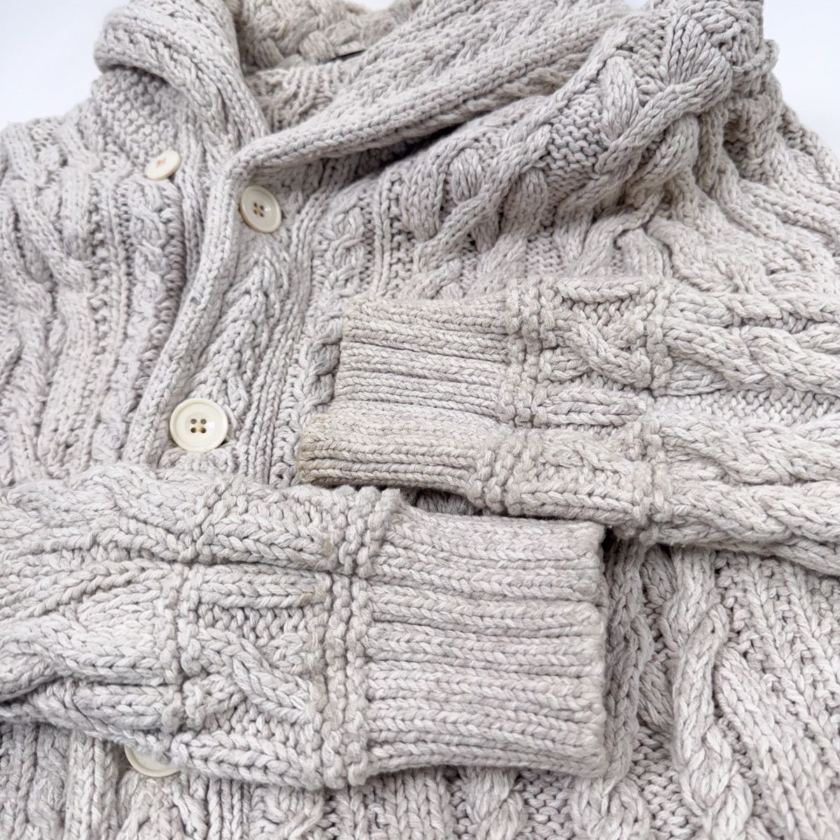 RRL Ralph Lauren RRL cotton-linen shawl collar cardigan size S Size US XXS / EU 40 - 6 Thumbnail