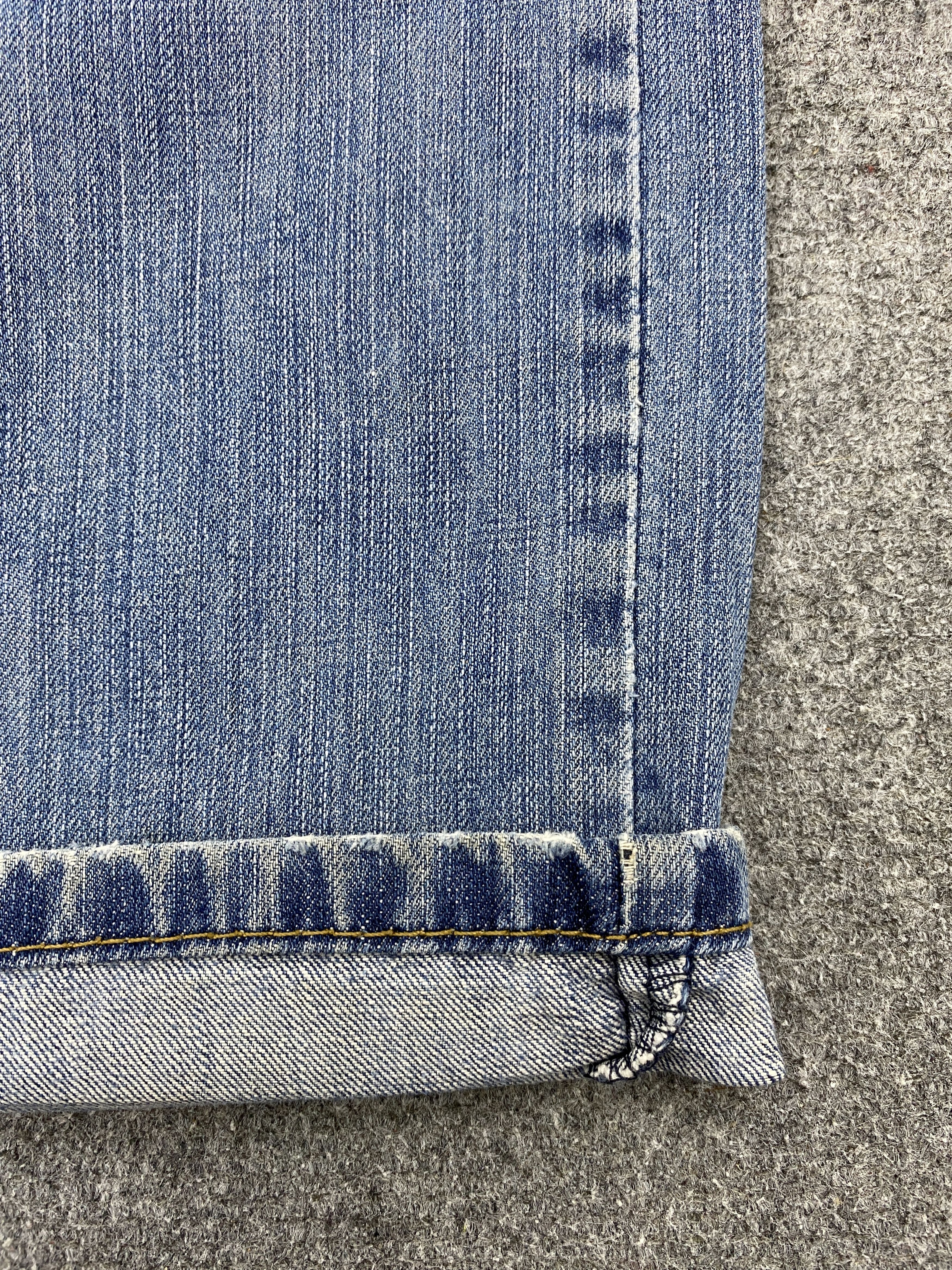 Levi's Vintage Levis 505 Faded Blue Jeans 33x29 S0040 Size US 33 - 16 Thumbnail