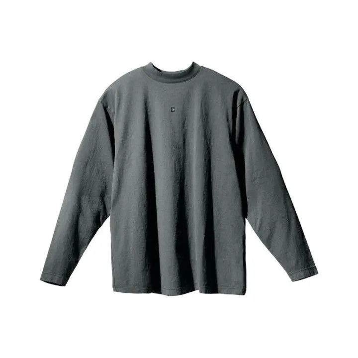 BALENCIAGA＊LONG SLEEVES MILITARY SHIRT Men's Military Shirt in Dark Grey | Balenciaga US